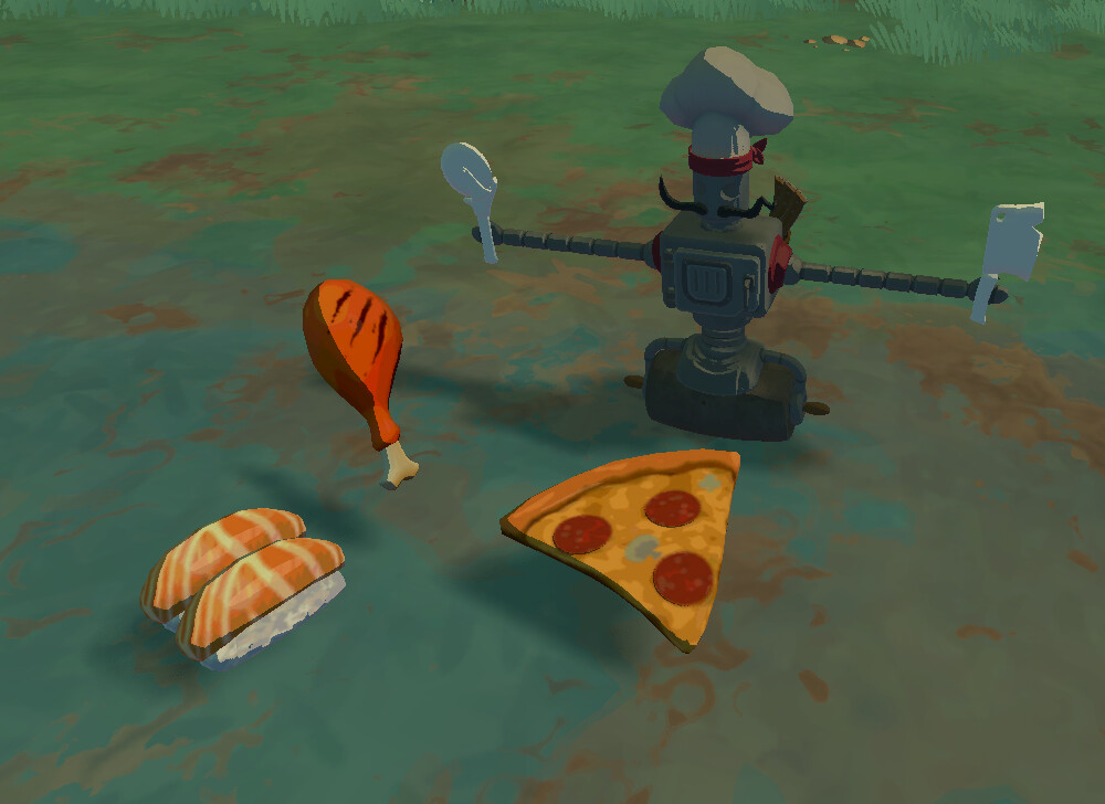 Made some cute little food props that we ended up not using.