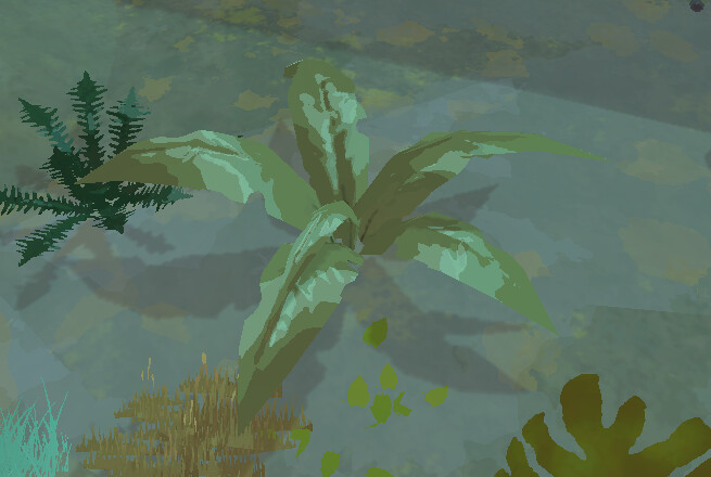 made some foliage and fixed a few weirdly reading plants for switch and the steam titles.