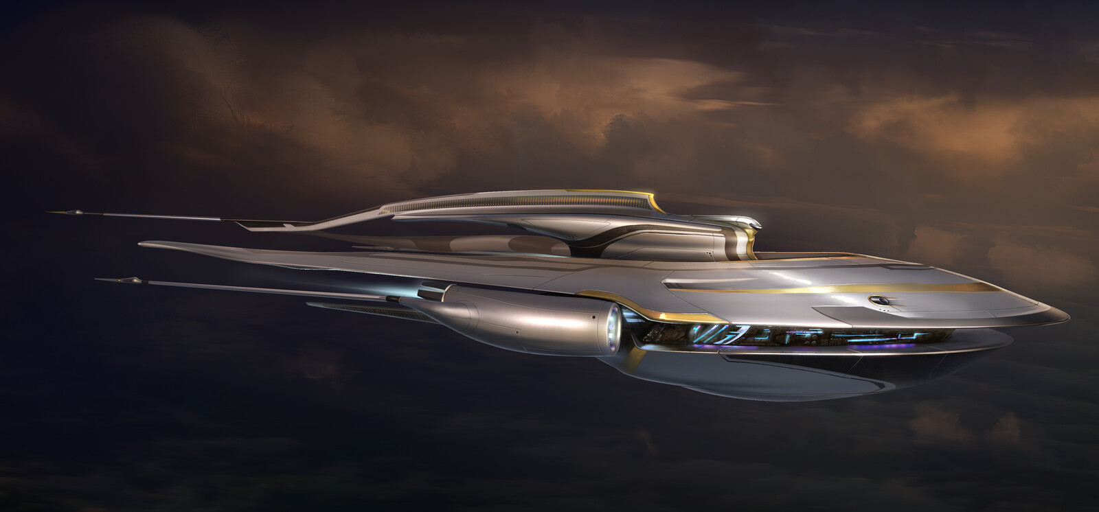 Henkos Spaceship Design - Indelve Trantoriam Game Project