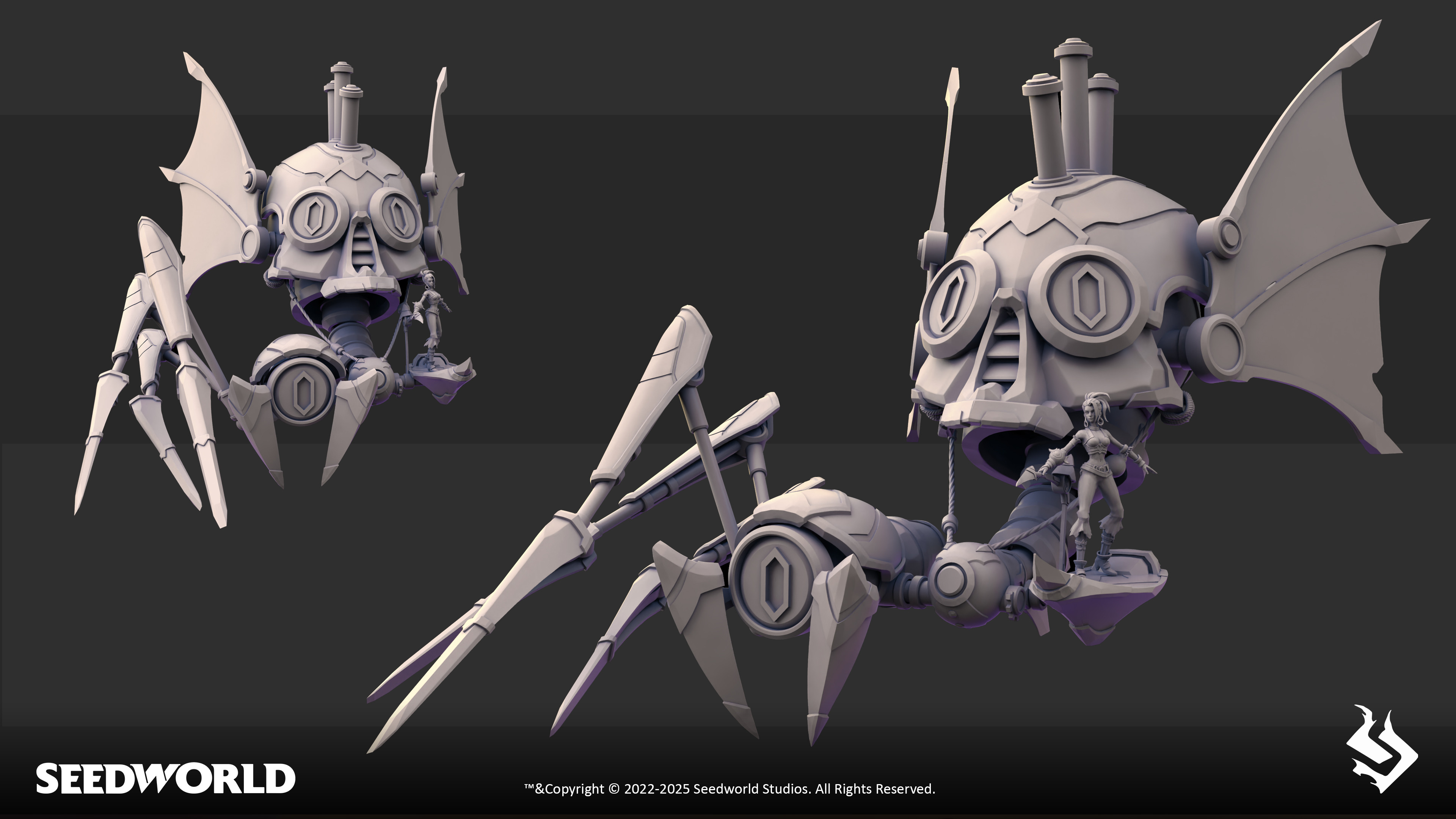 Blood Mother Queen 3d concepts