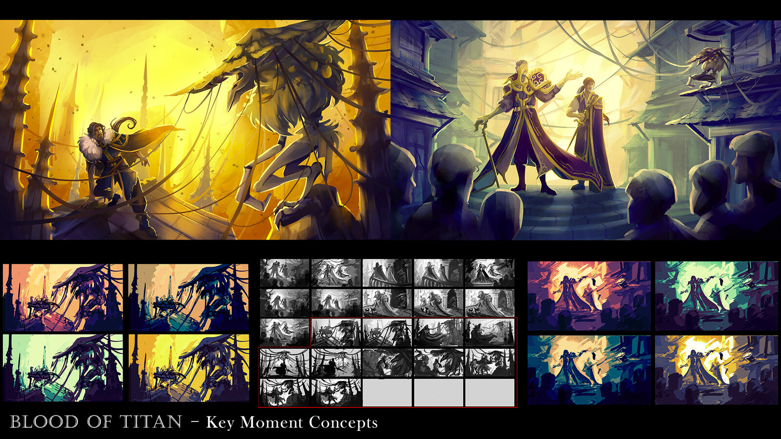 Blood of Titan: key Moments