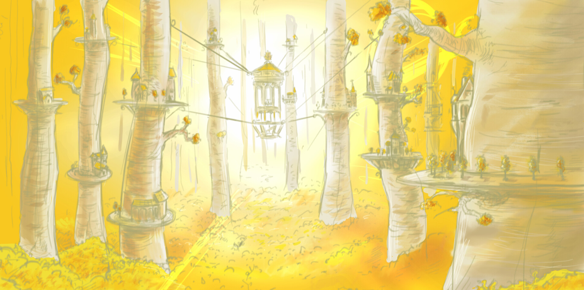 Edwin Jacob - Lothlorien-Animation Background