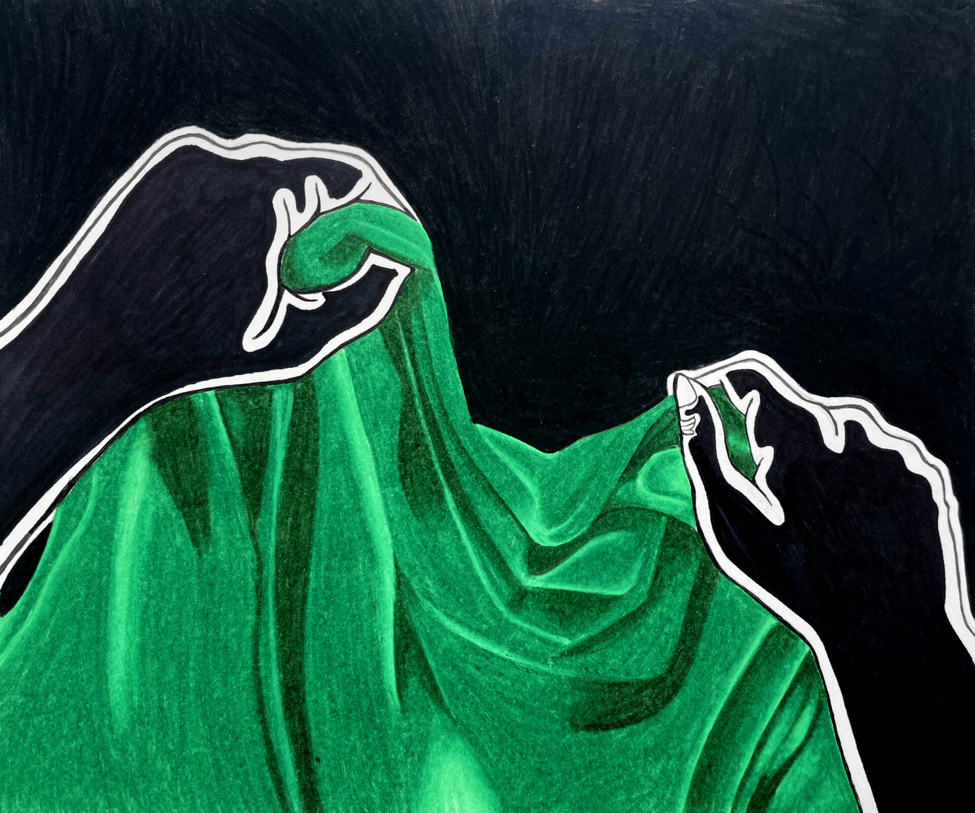 Student Mixed Media: Bella Fasula