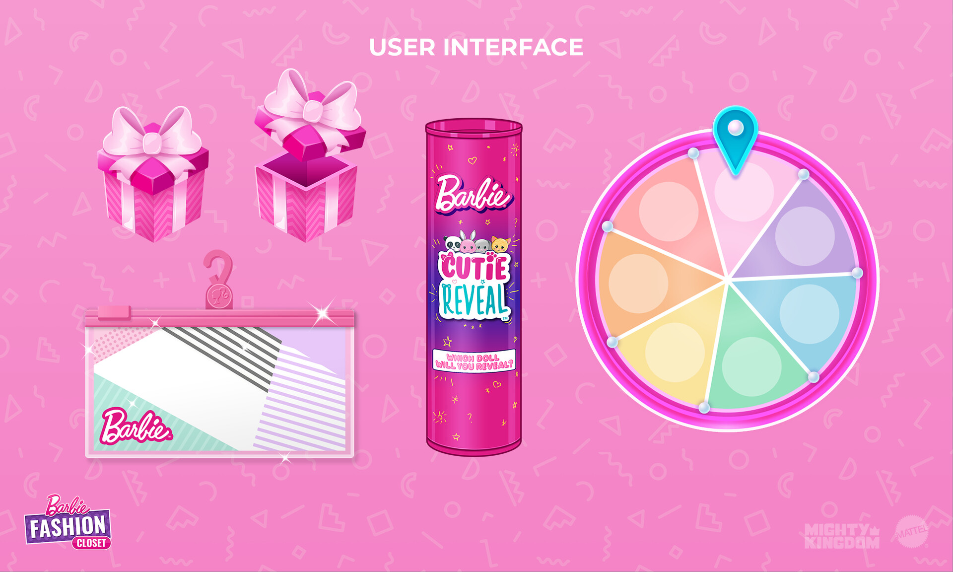 Mattel Barbie Mobile Game ArtStation Barbie Fashion Closet (Mobile