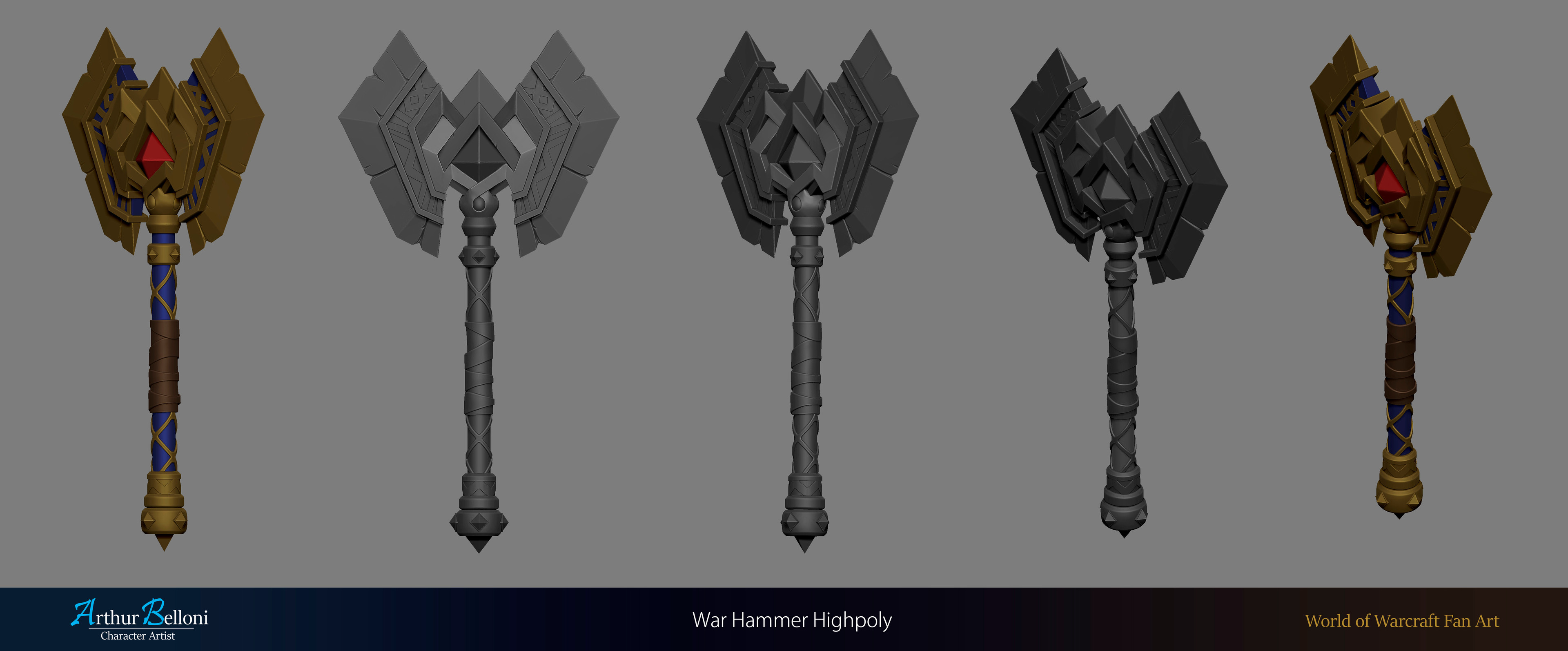 Axe Highpoly