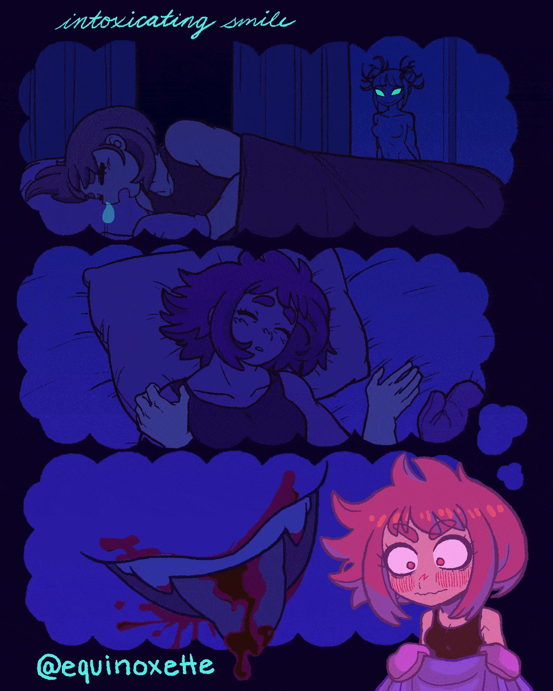 toga and uraraka from My Hero Academia
