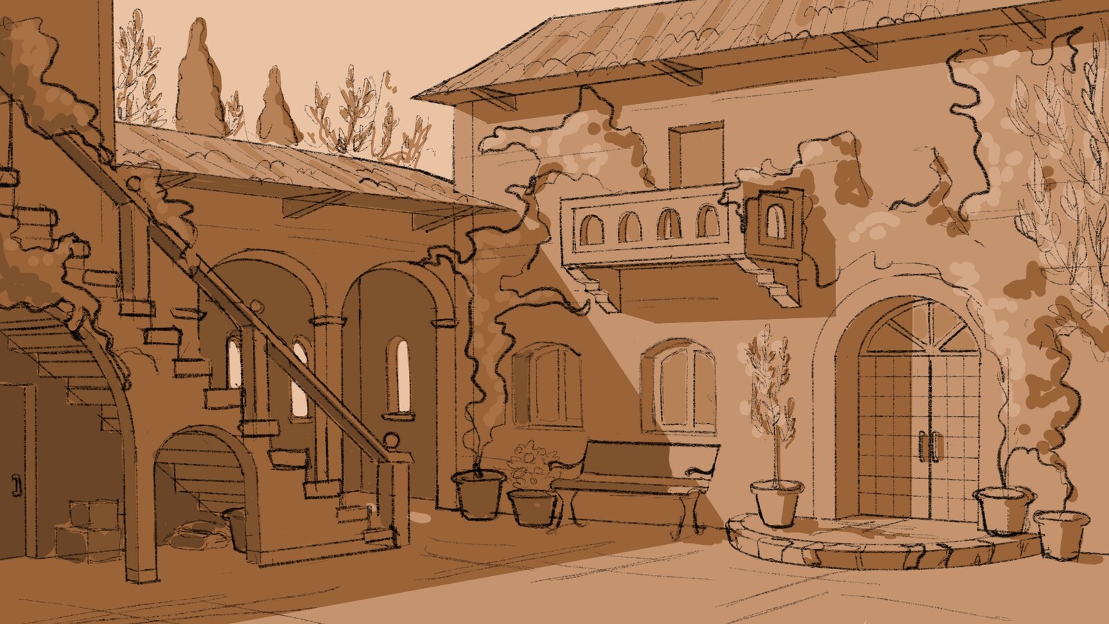 sketch & greyscale