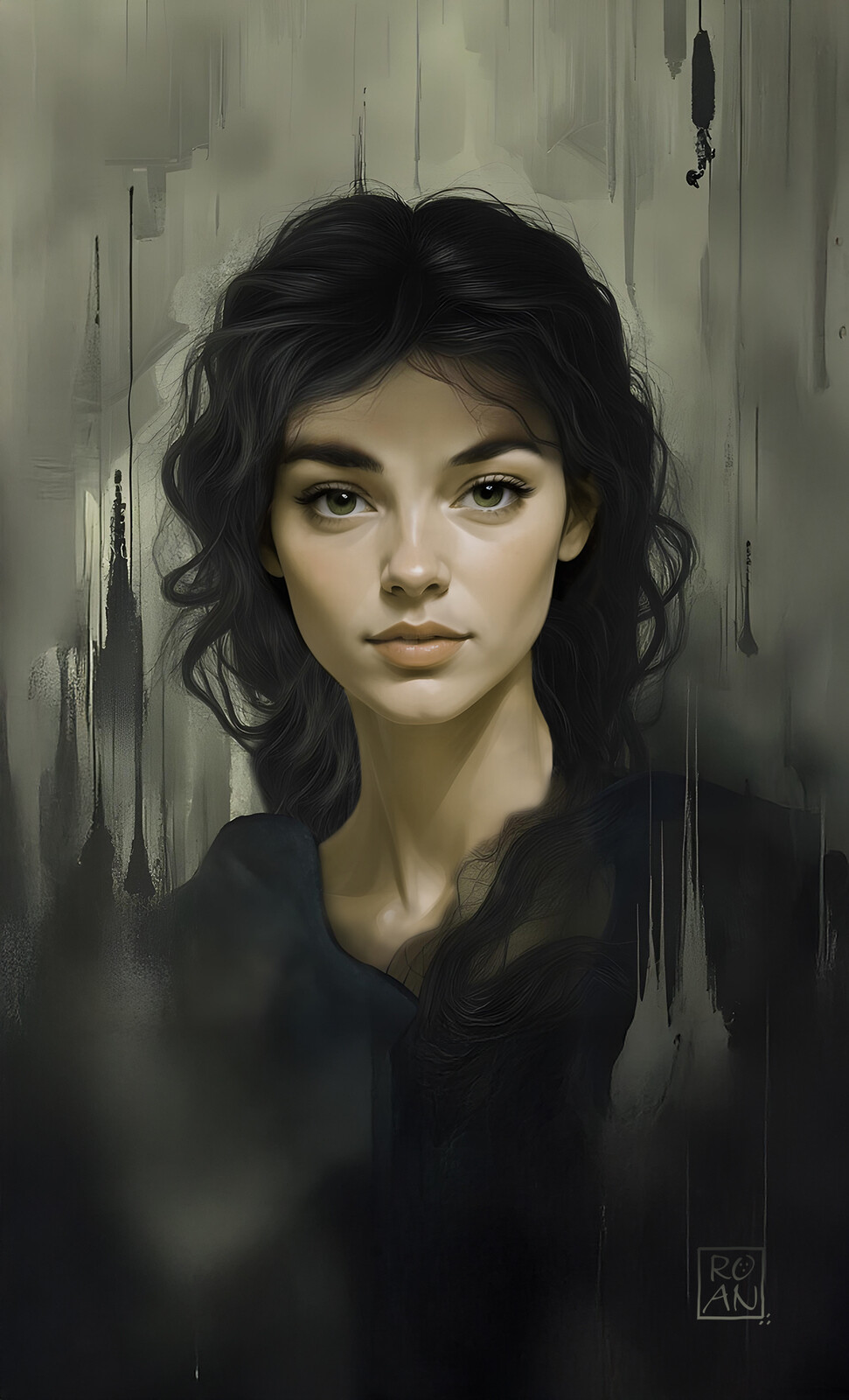 Portrait sombre