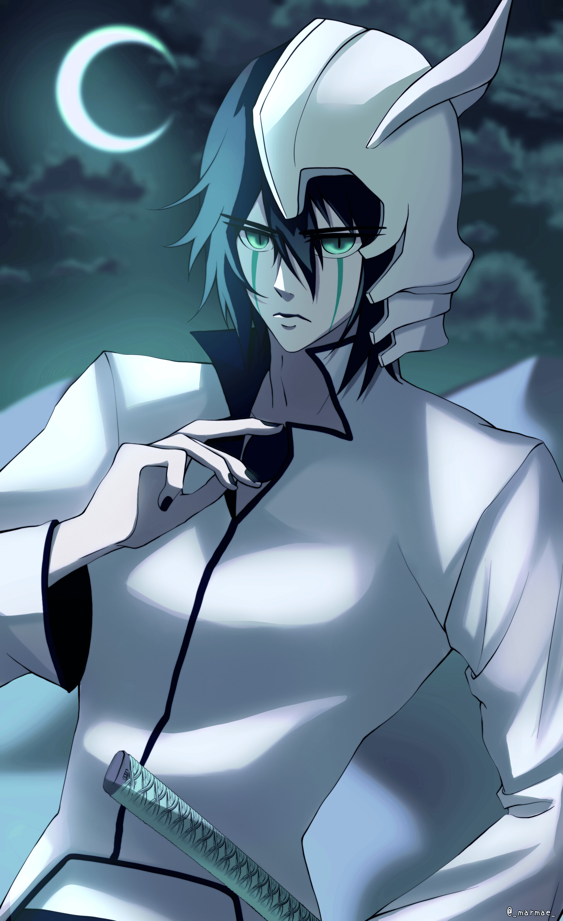 ArtStation - Ulquiorra Cifer, image size:1920x3142