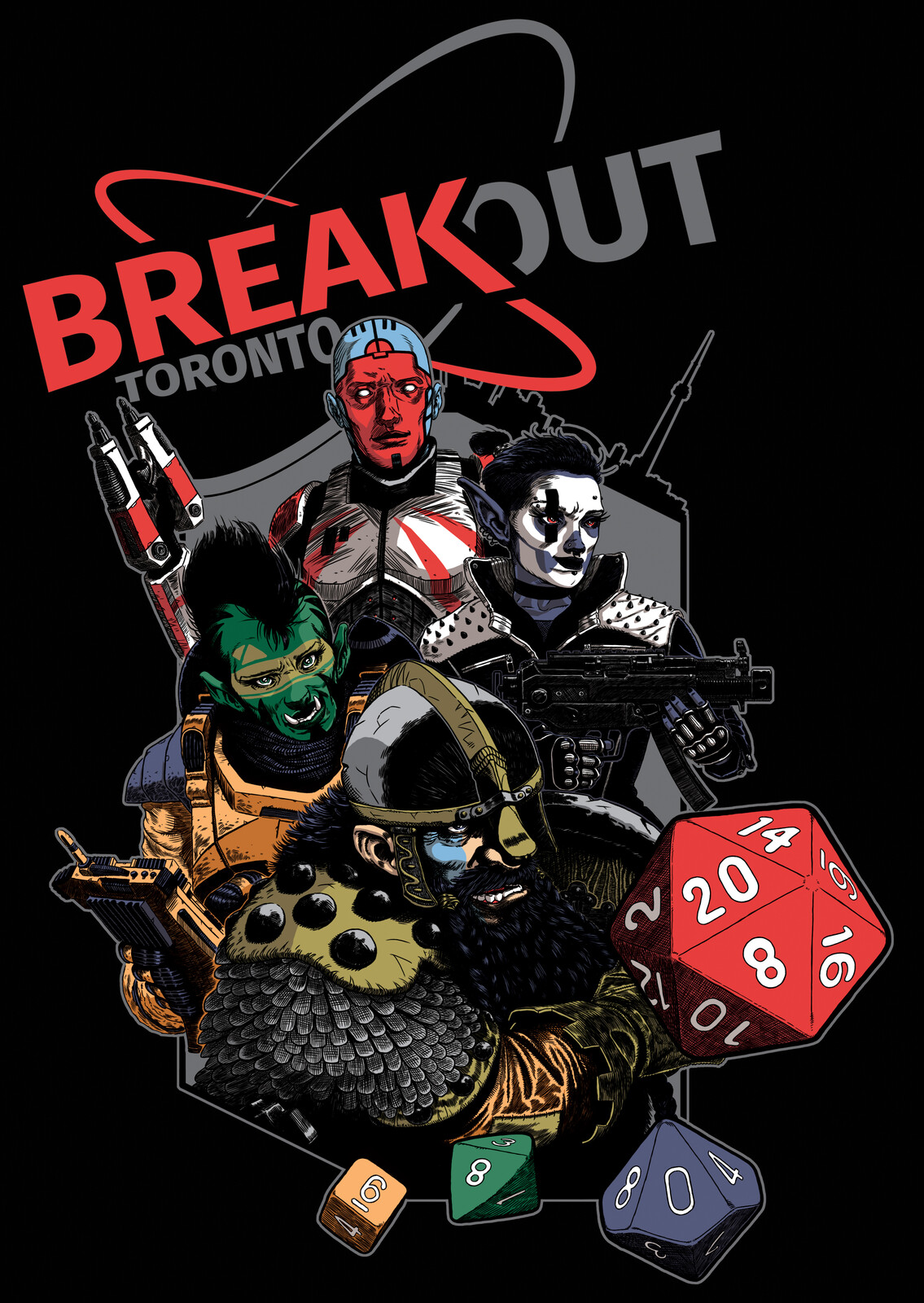 Breakout Toronto:  Promo Art