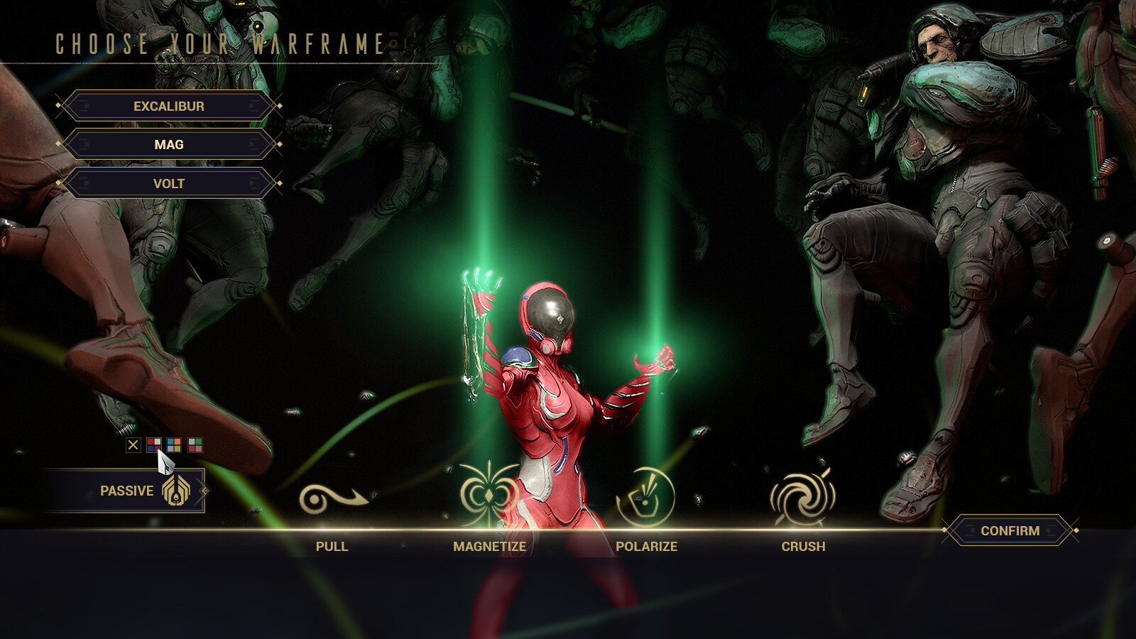 ArtStation Warframe: Smaller UI Projects