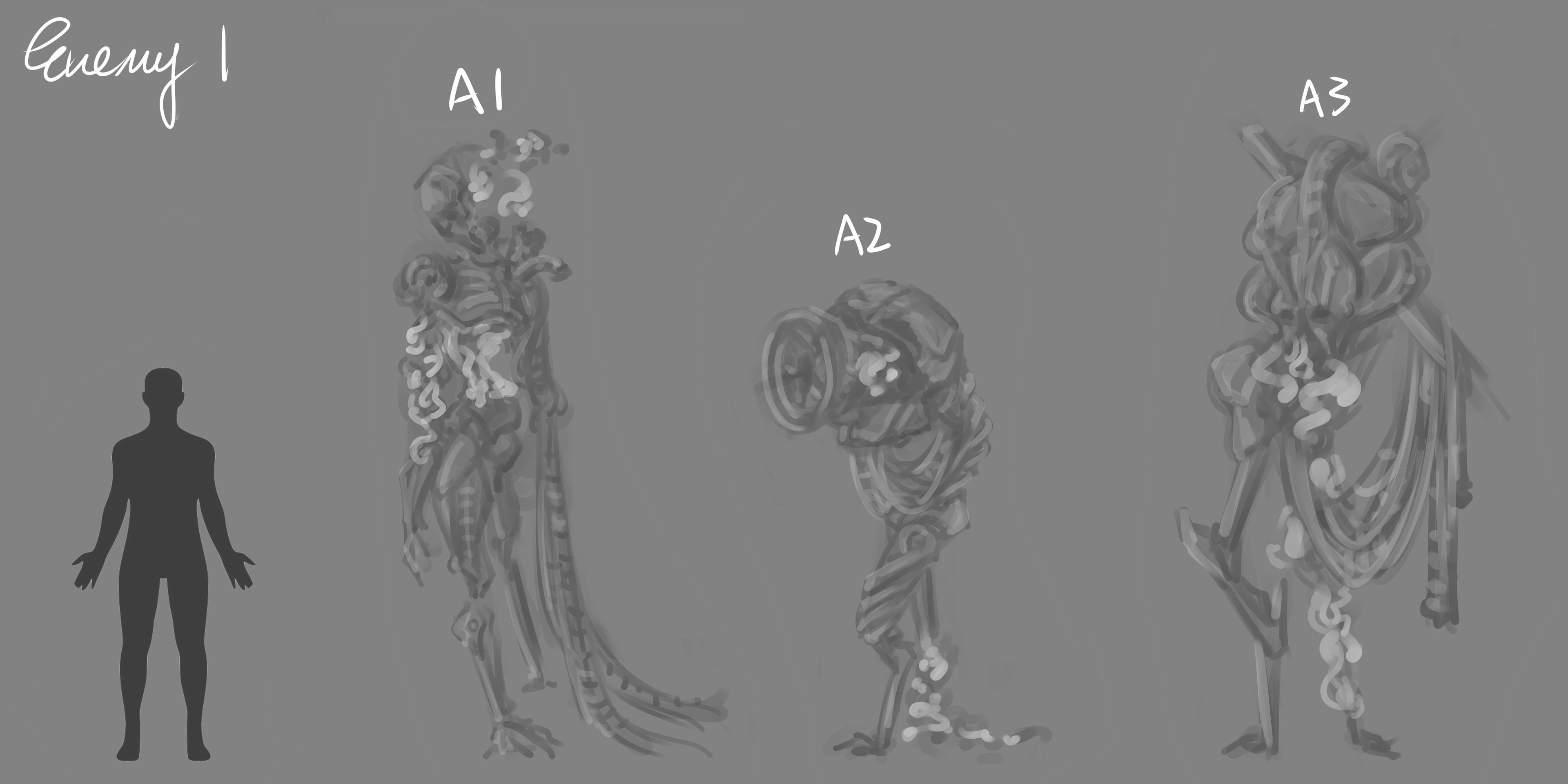 Remanence in-game creature design with their full concepting &amp; modeling pipeline and newest in-game update