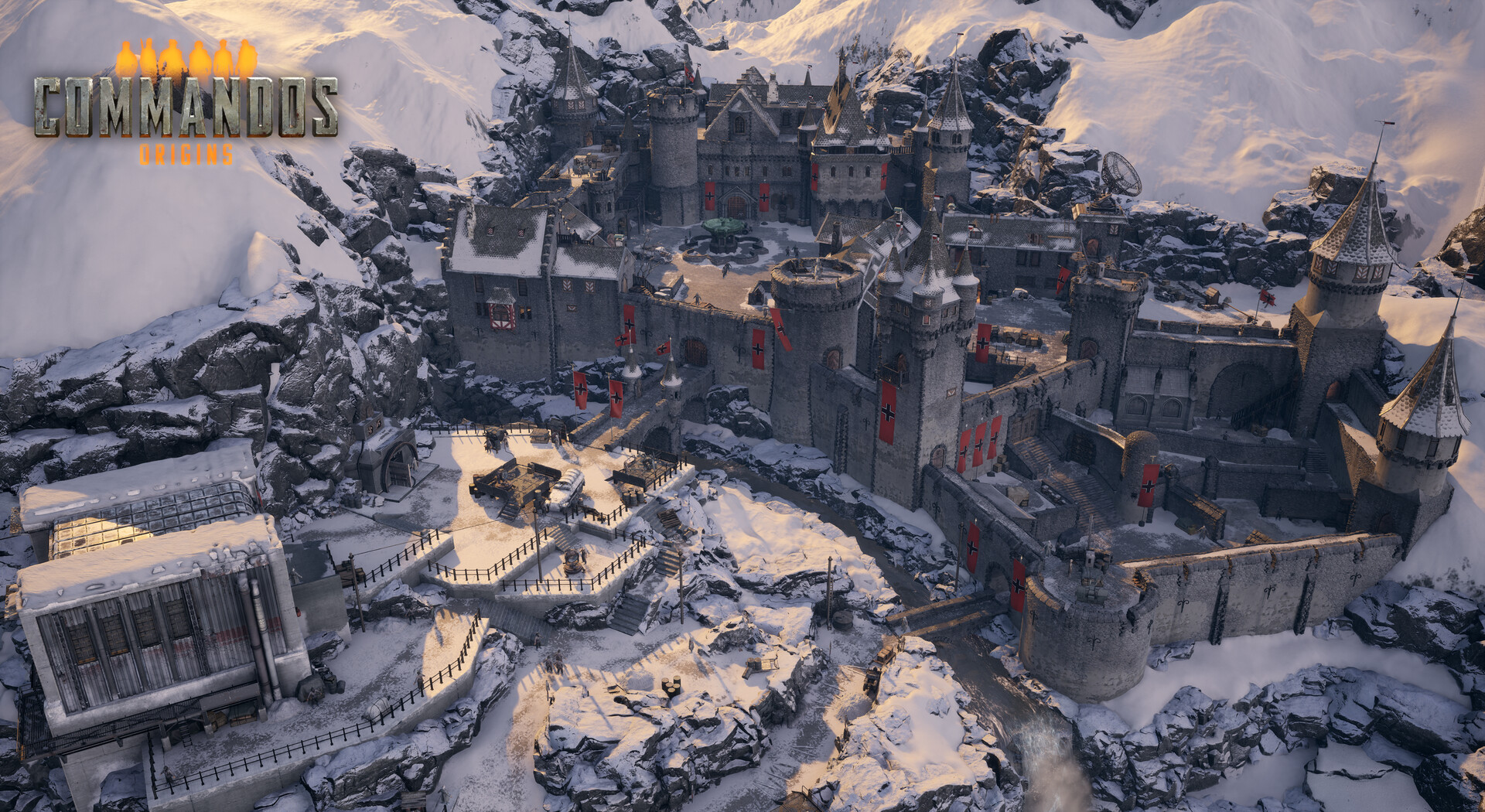 Julius Raring - Commandos Origin map overview of created content