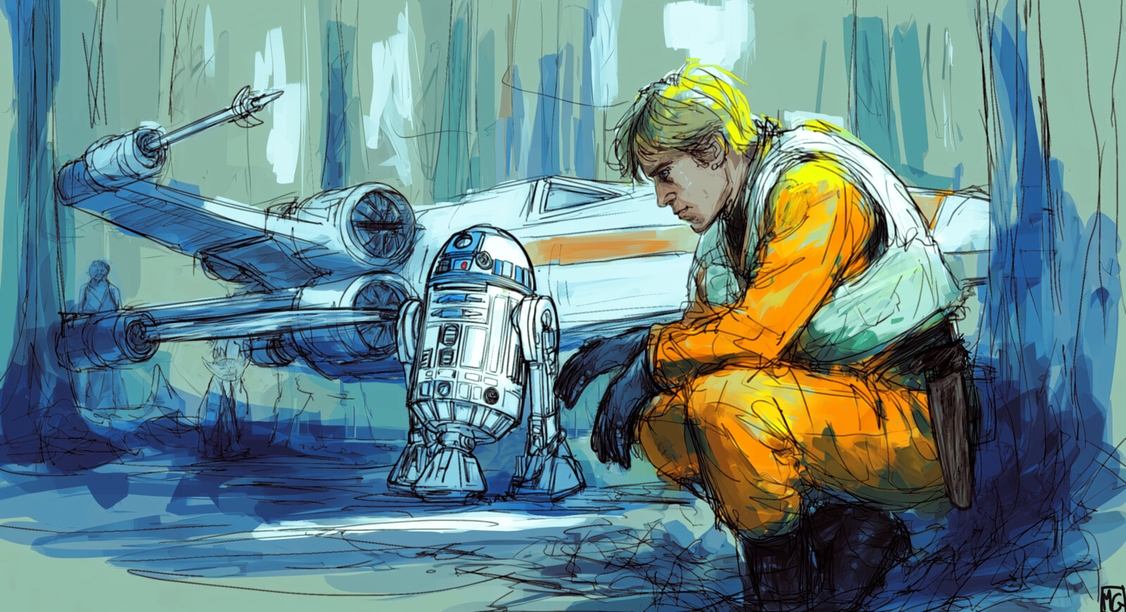 Star Wars - Luke Skywalker Sketch
