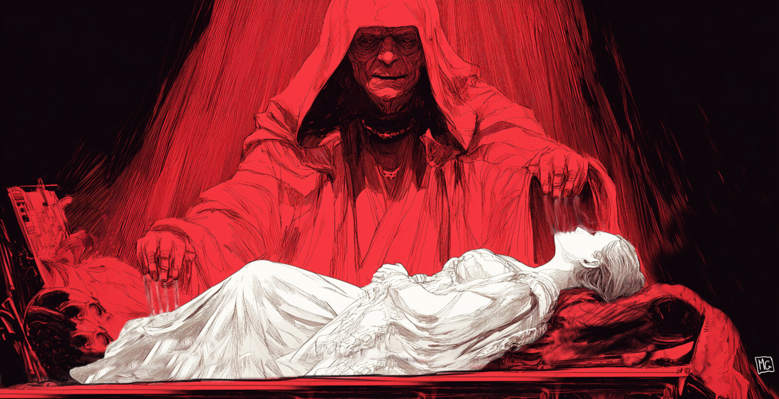 Star Wars - Palpatine/Darth Sidious Kills Padme