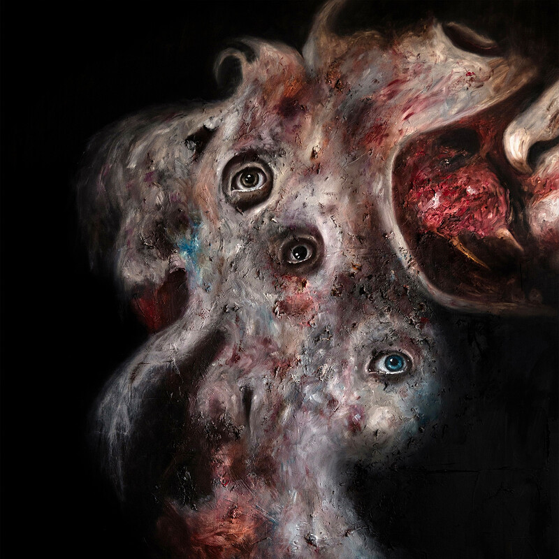 Hymn to a Slumbering Titan (Oils).