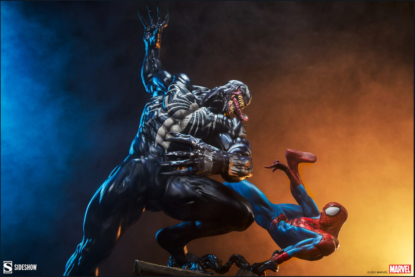 MARVEL SPIDER-MAN vs. VENOM アニメスタイルスタチュー MARVEL SPIDER-MAN vs. VENOM アニメスタイルスタチュー