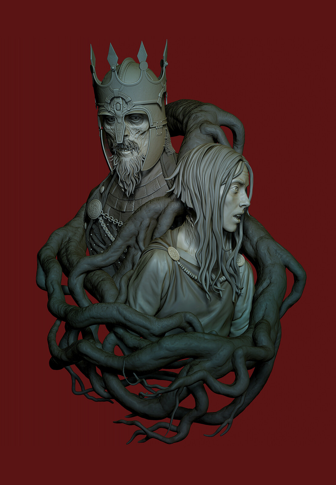 The Lament of Hos Concept Sculpt
