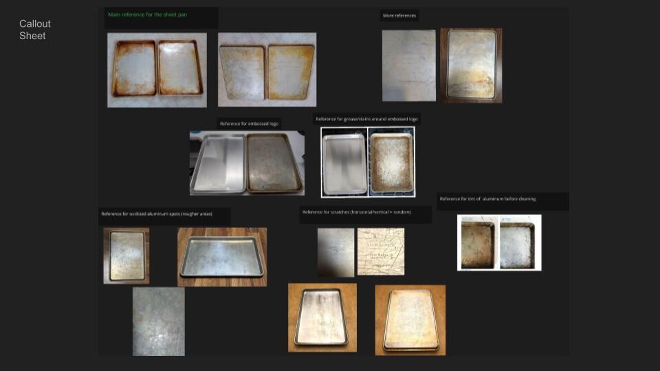 References for sheet pan look