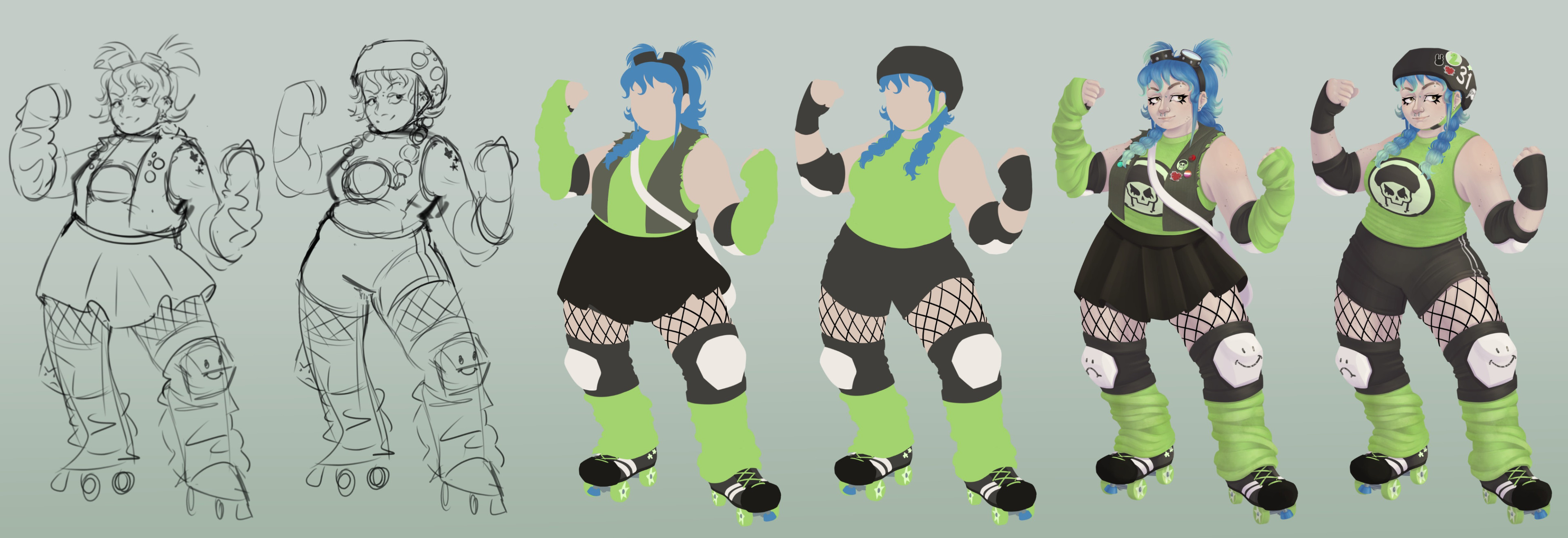 Character Render Process