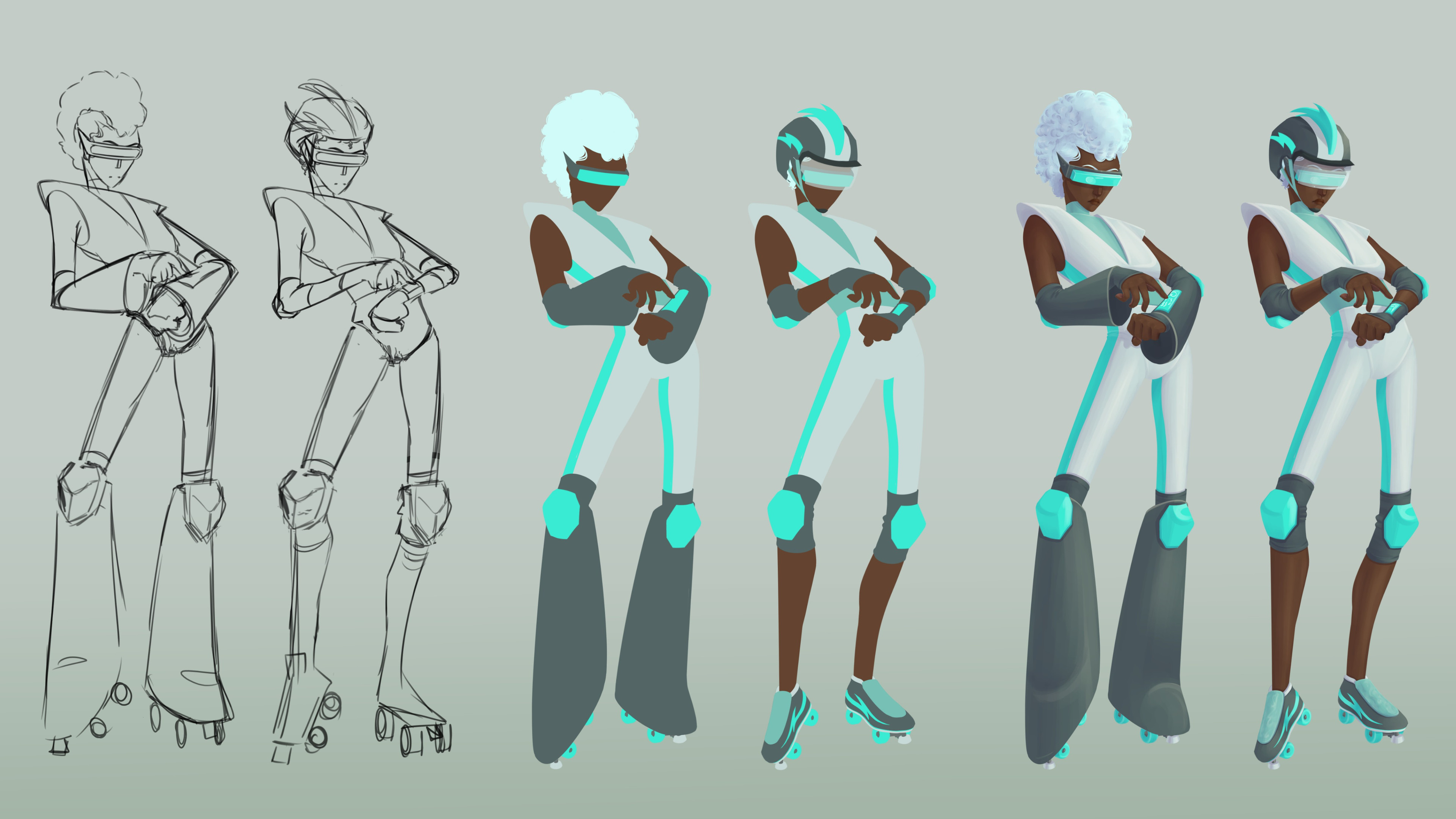 Character Render Process