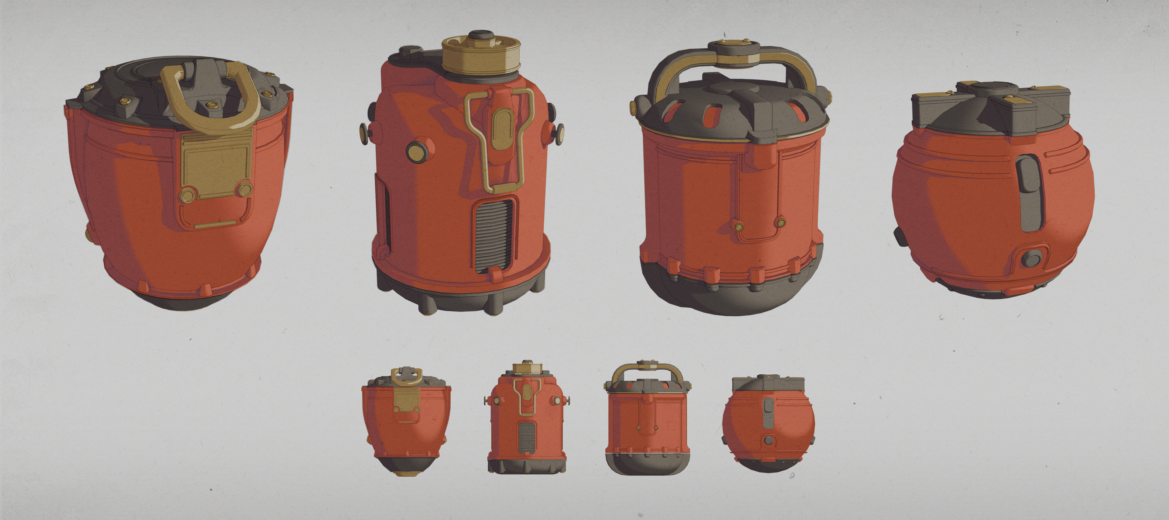 Grenade sketches.