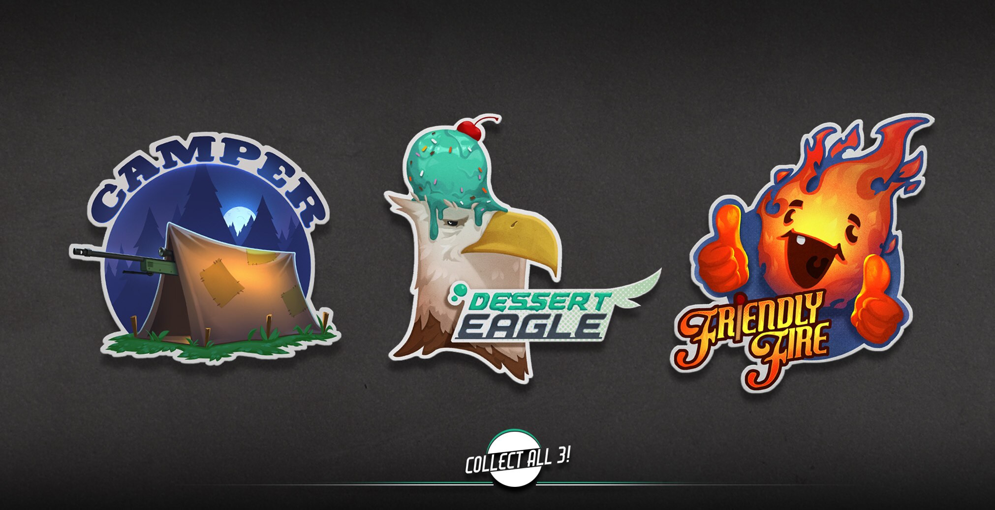 A few random ones that were accepted.