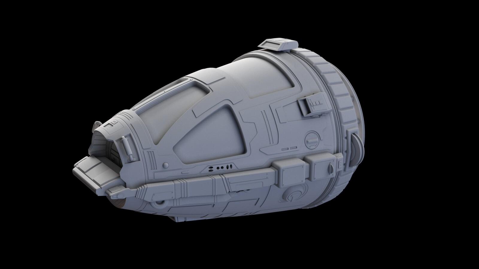 Star Trek Enterprise: Inspection Pod (WIP)