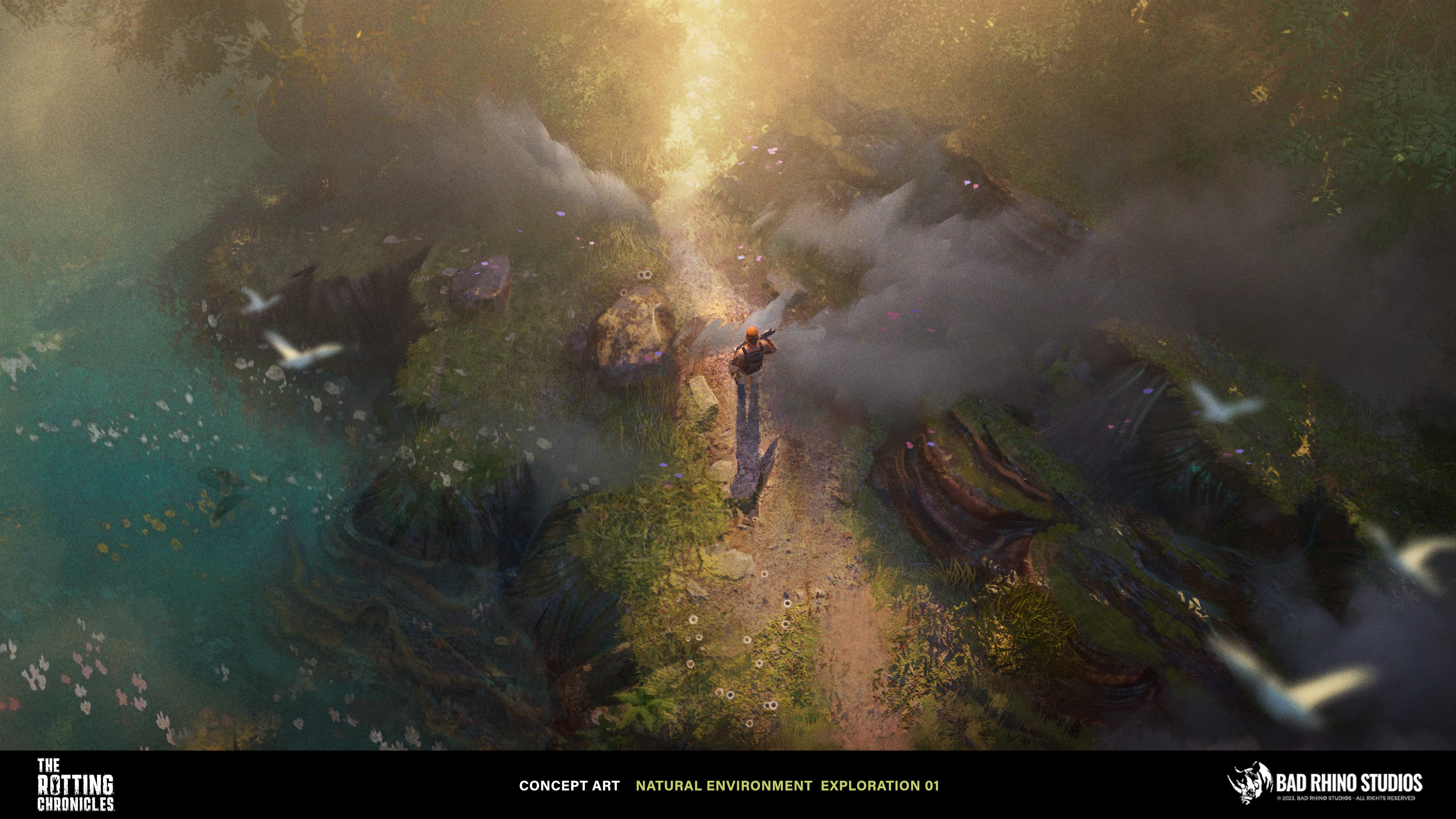 Key concept art to get the mood and feel of the first zone.