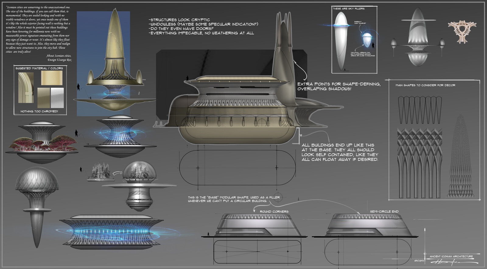 Ancient Iconians Architecture notes