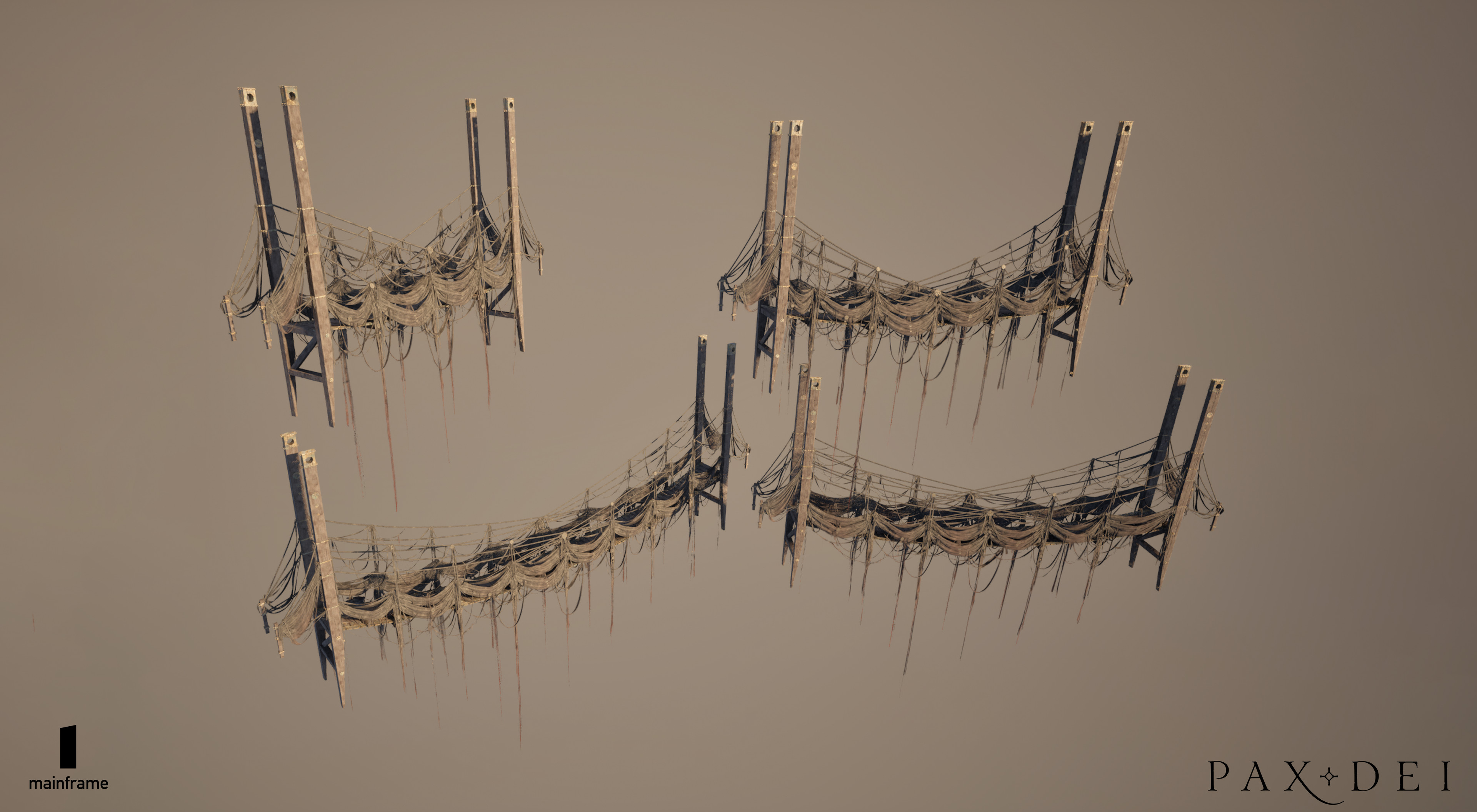 Scaffolding set