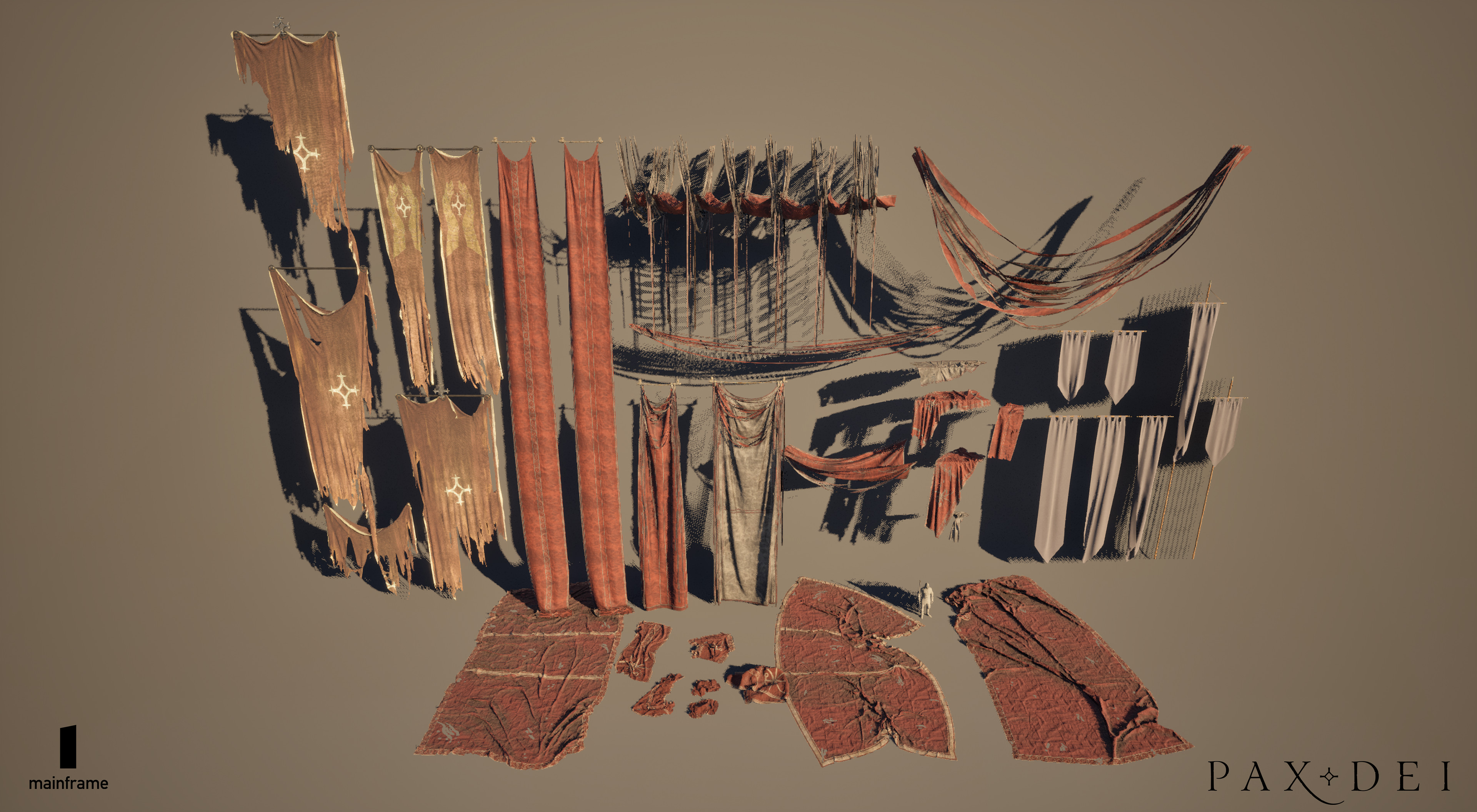 Lot of cloth