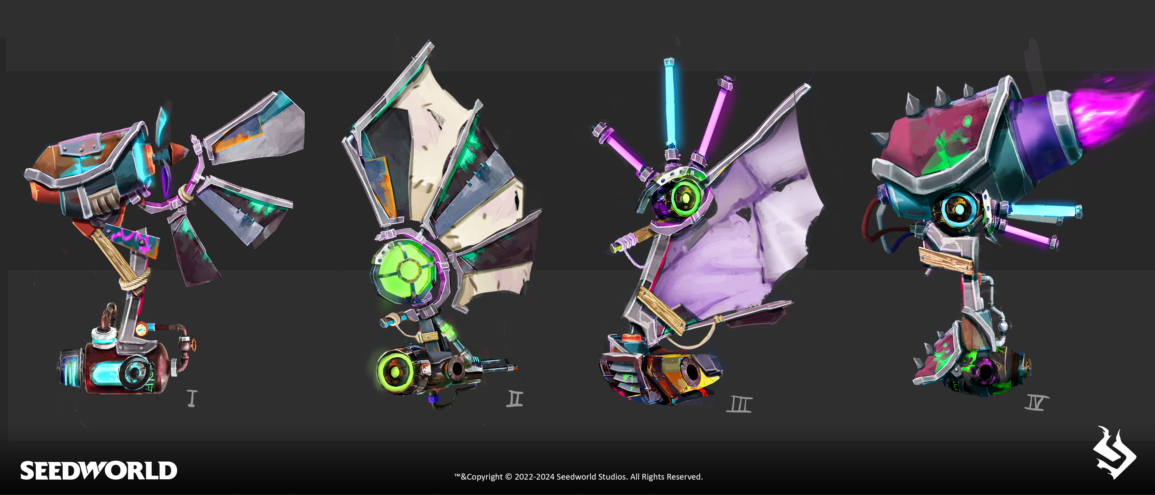 Chameleon mount sail concepts