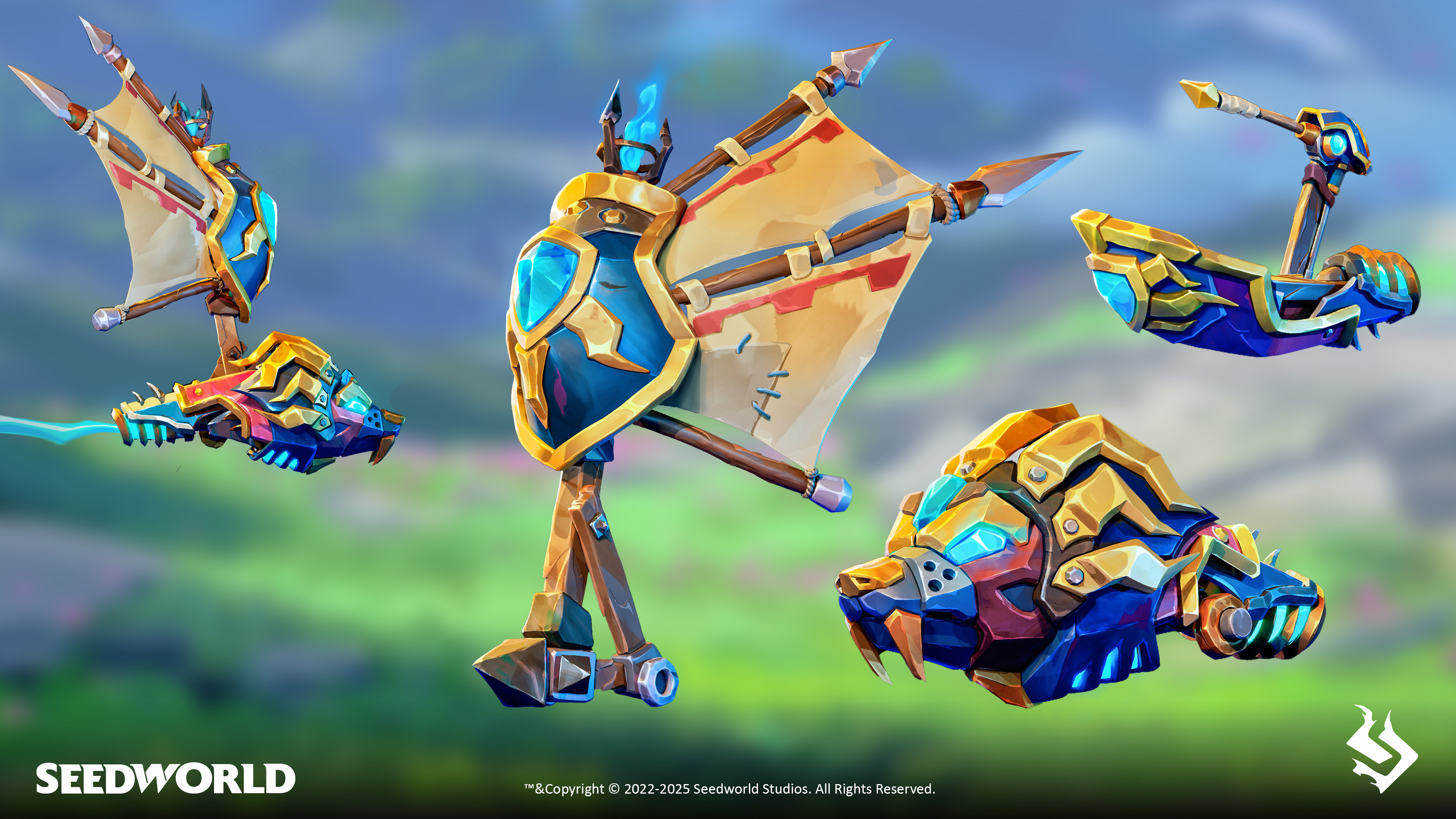 Lion mount final concept parts