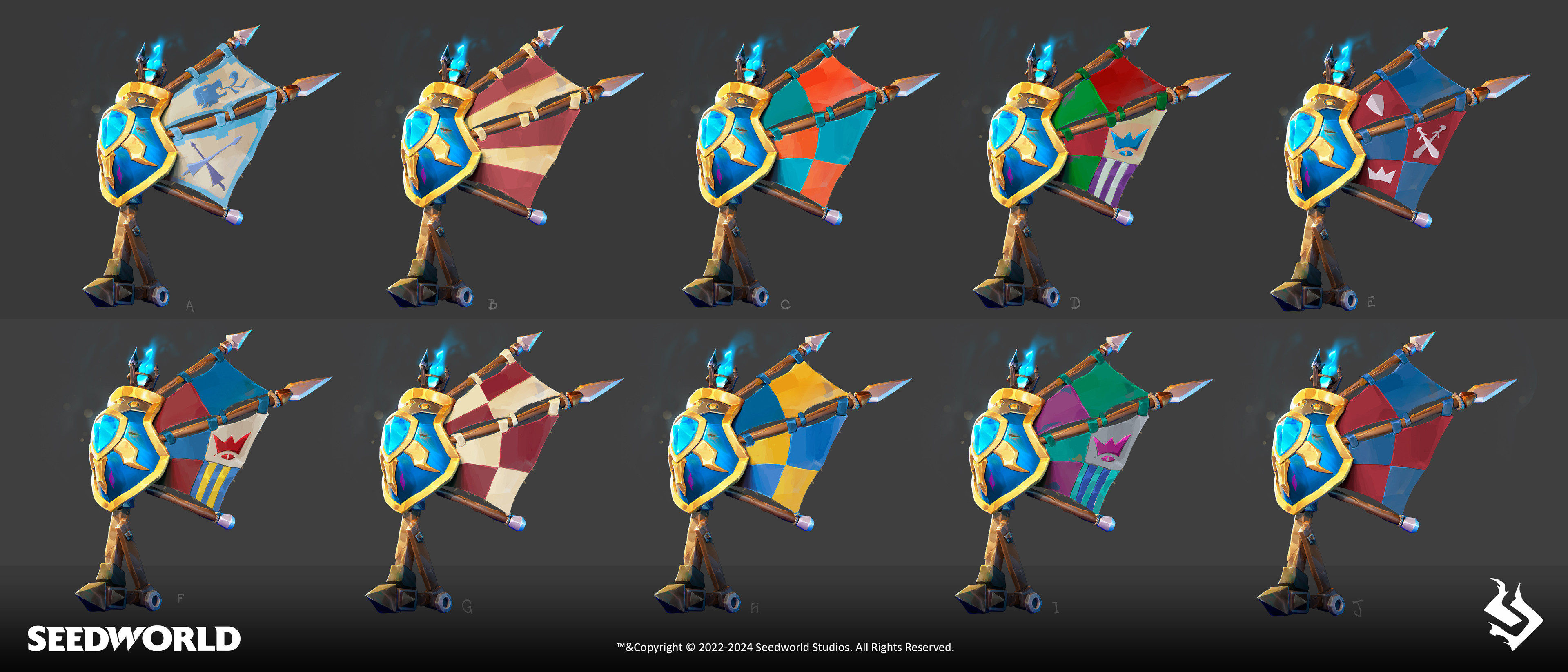 Lion mount sail variations