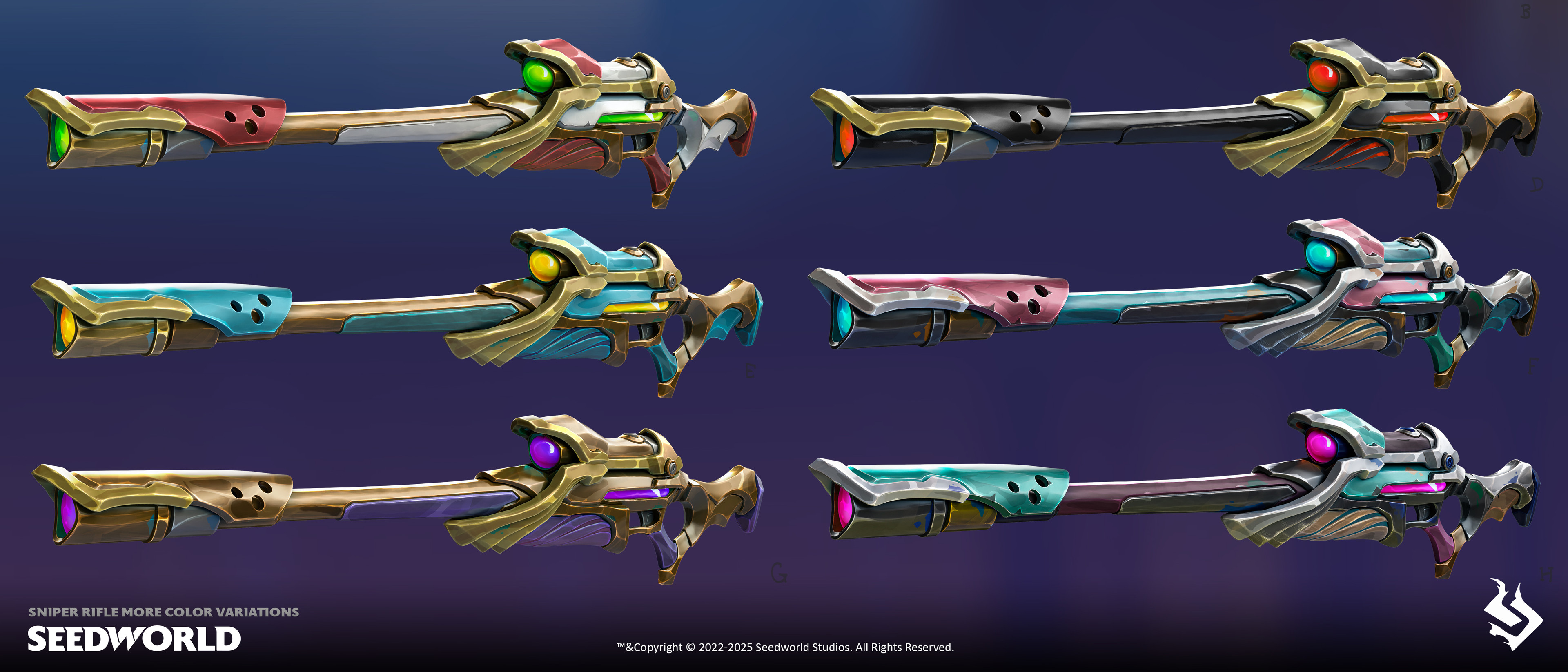 Sniper color concepts