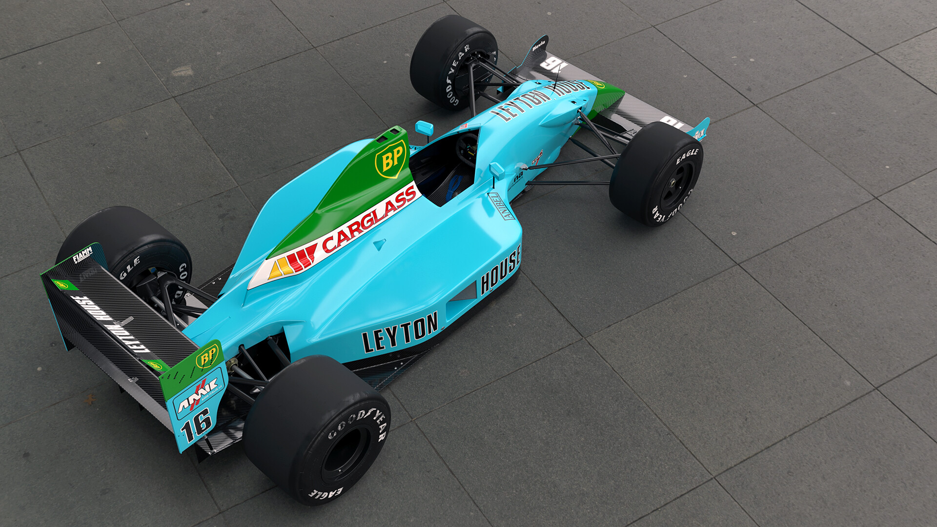 ArtStation - Leyton House CG901B