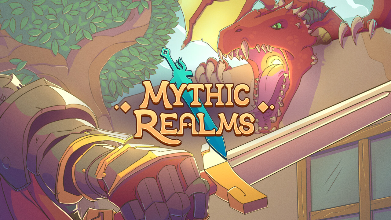 Mythic Realms Splash Art - "Dragonslayer"