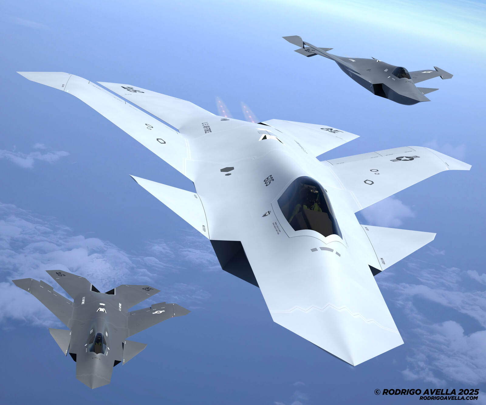 Sixth generation fighter concept