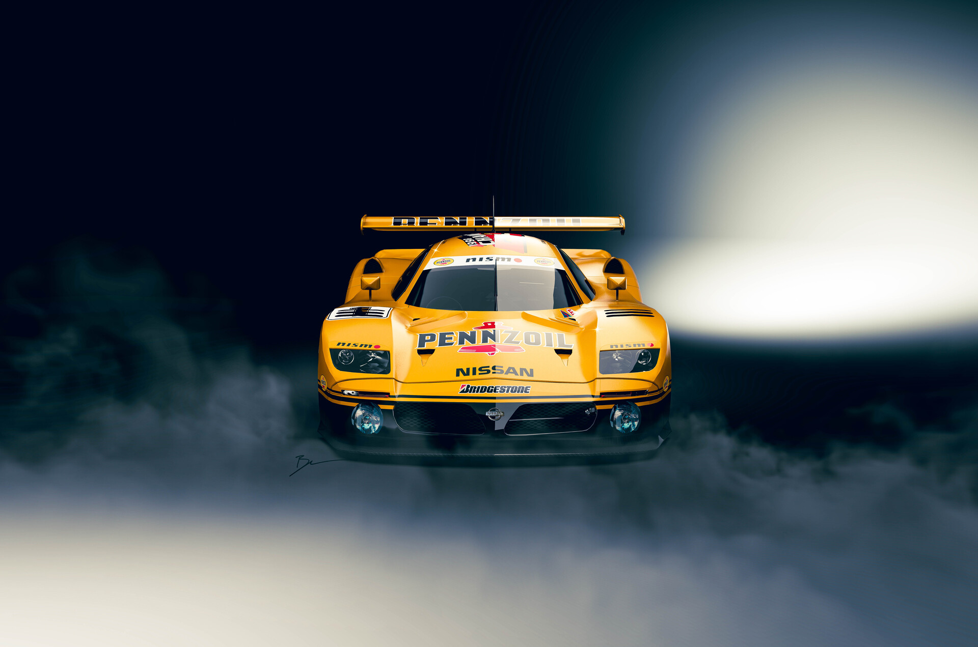 ArtStation - NISSAN R390 GT1