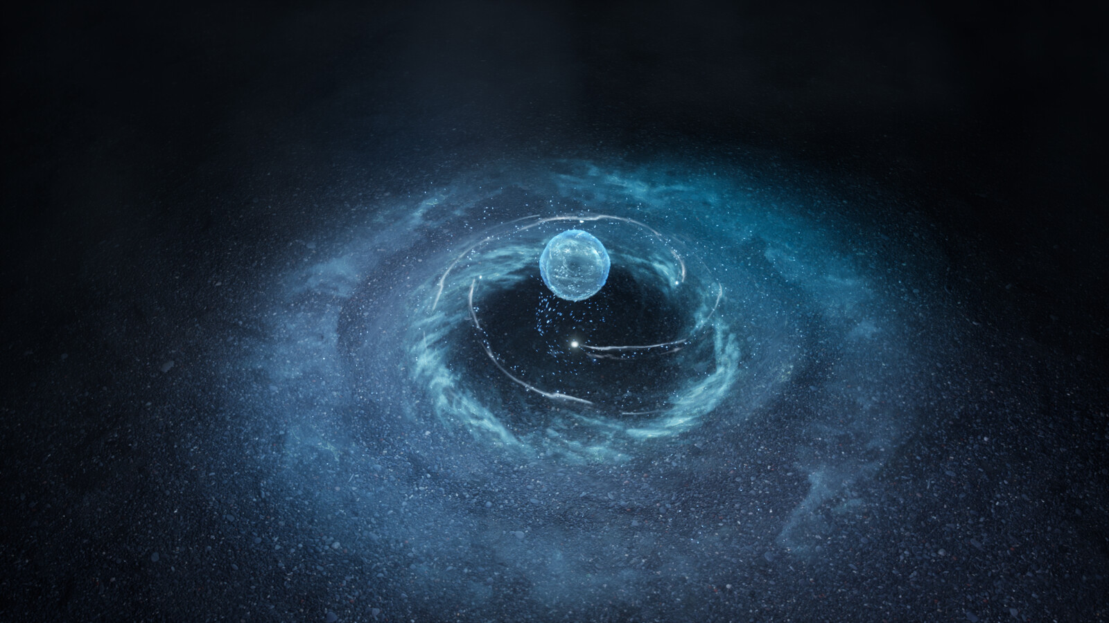 In engine view of the core