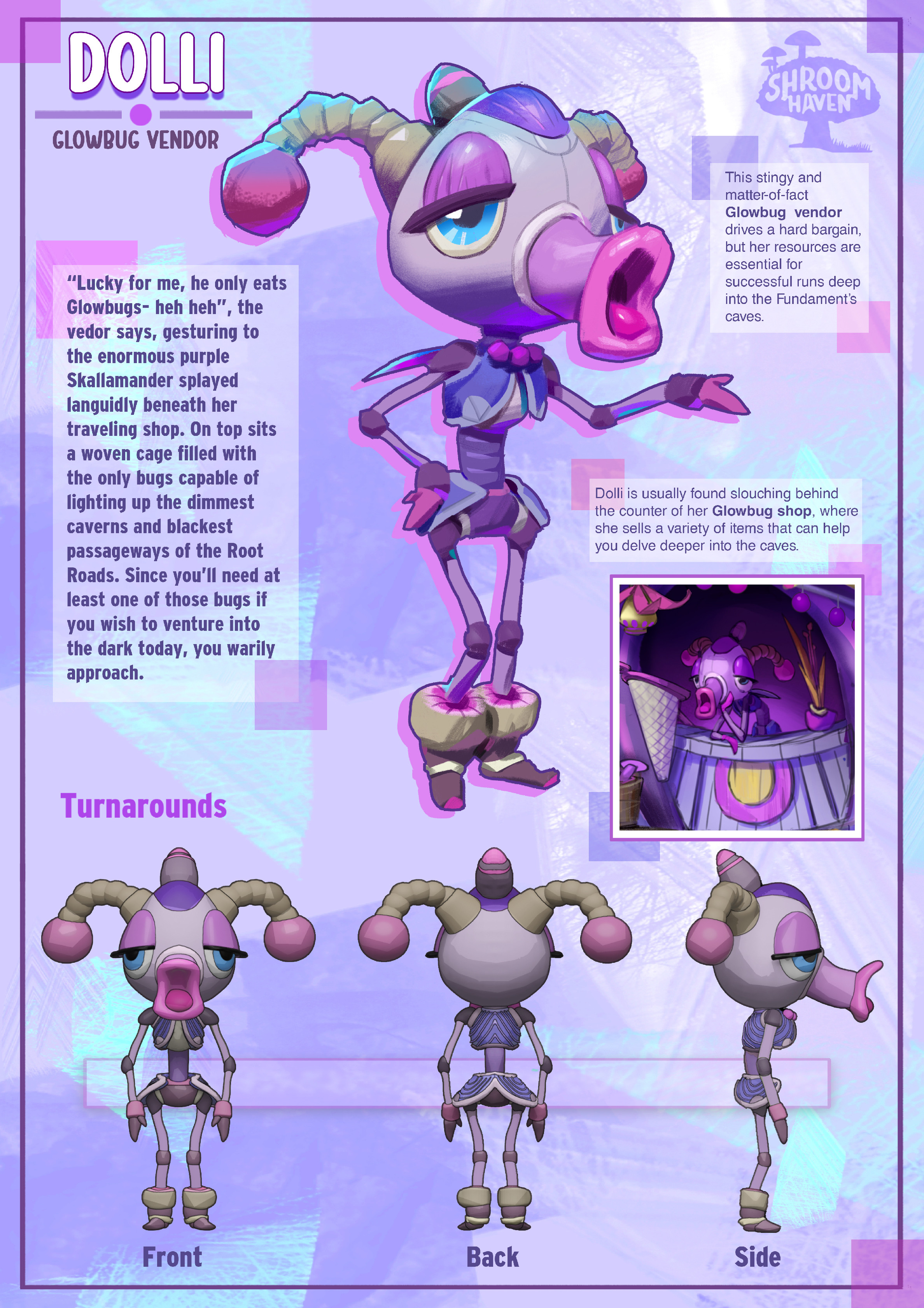 Dolli - The Glowbug Vendor