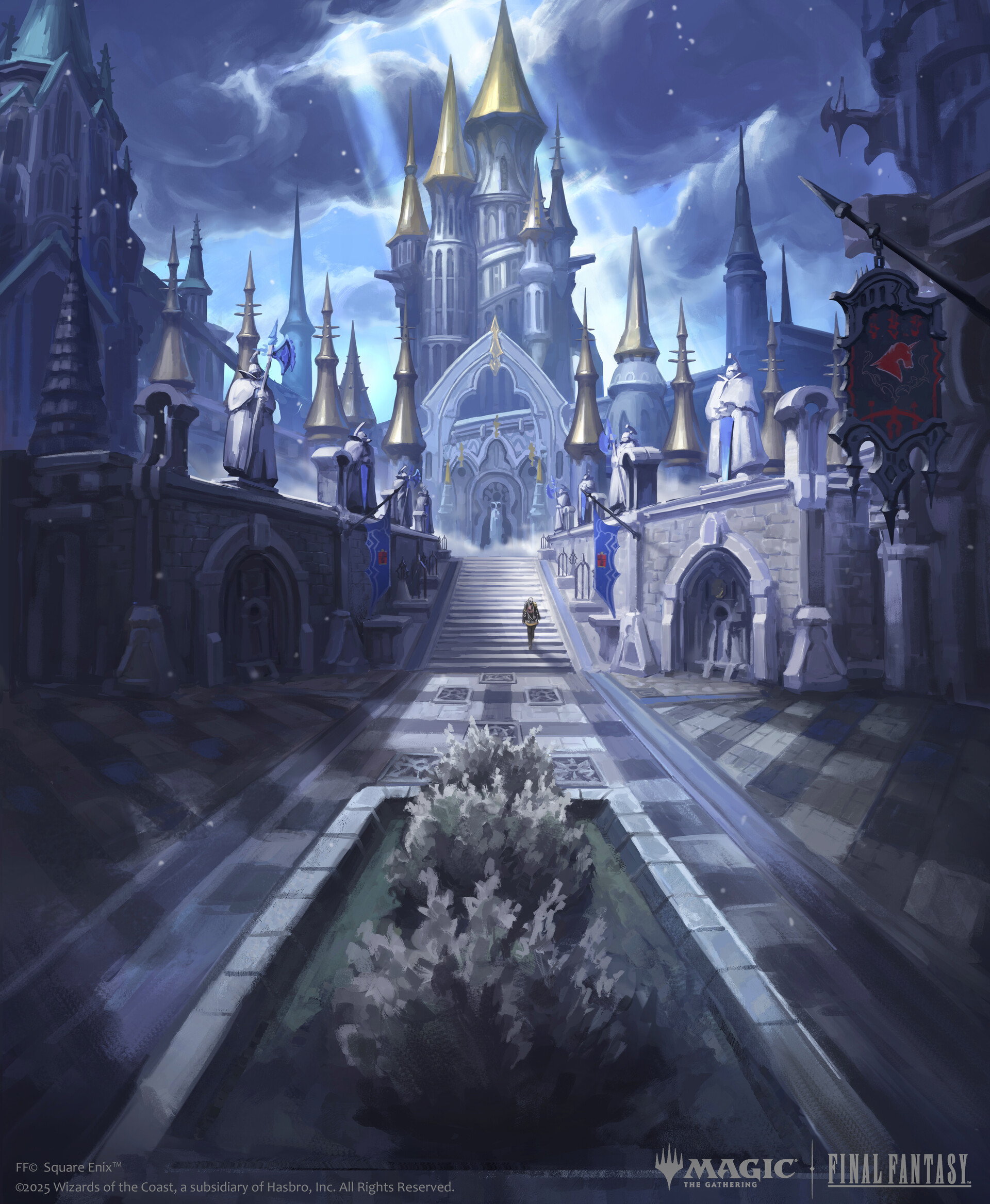 ArtStation - Ishgard, the Holy See - MTG x Final Fantasy