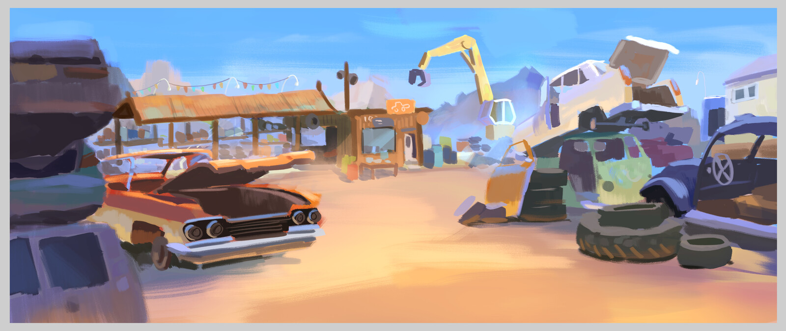 Colour roughs