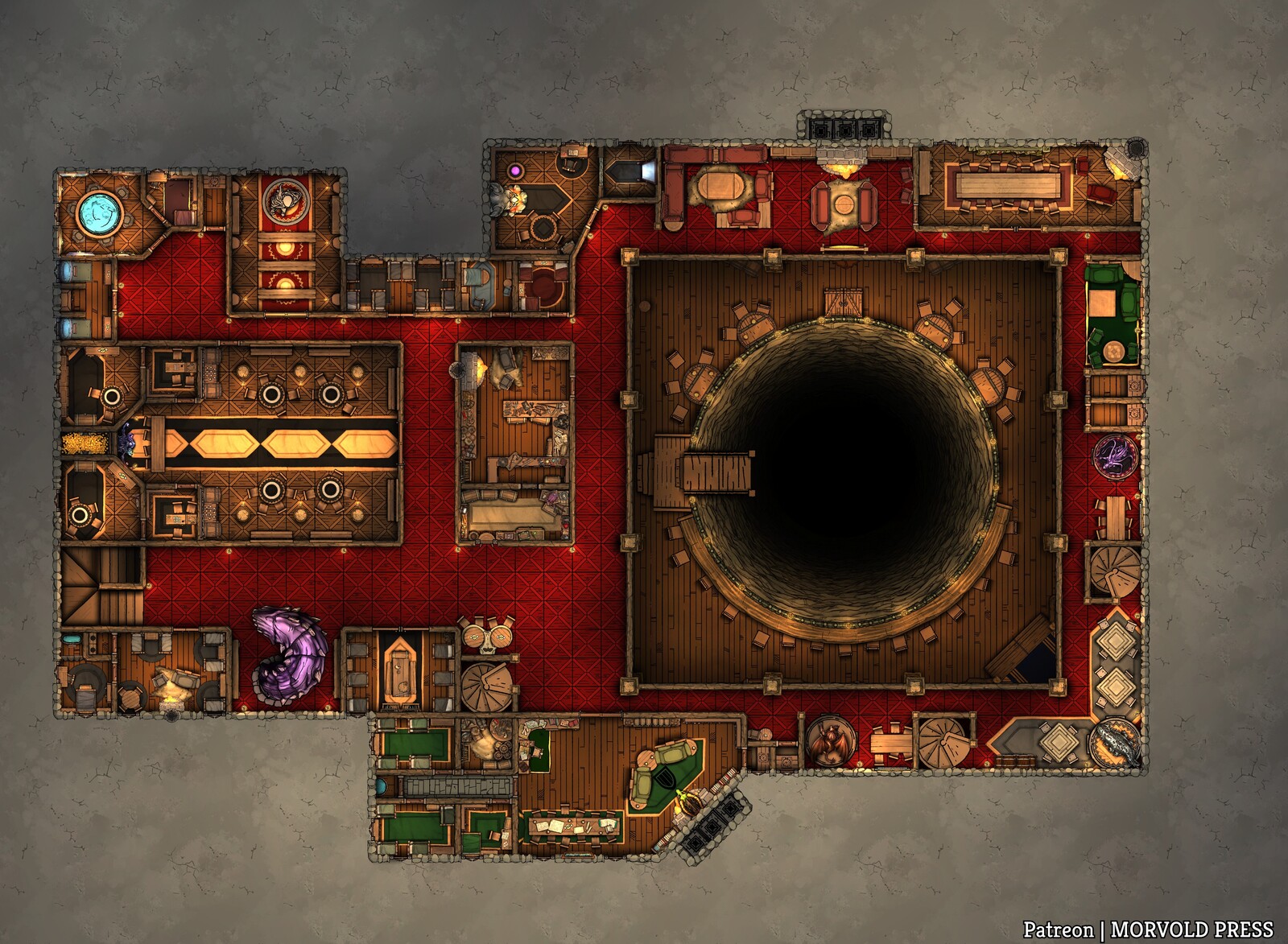 Yawning Portal Inn | 3rd Floor [90 x 66]