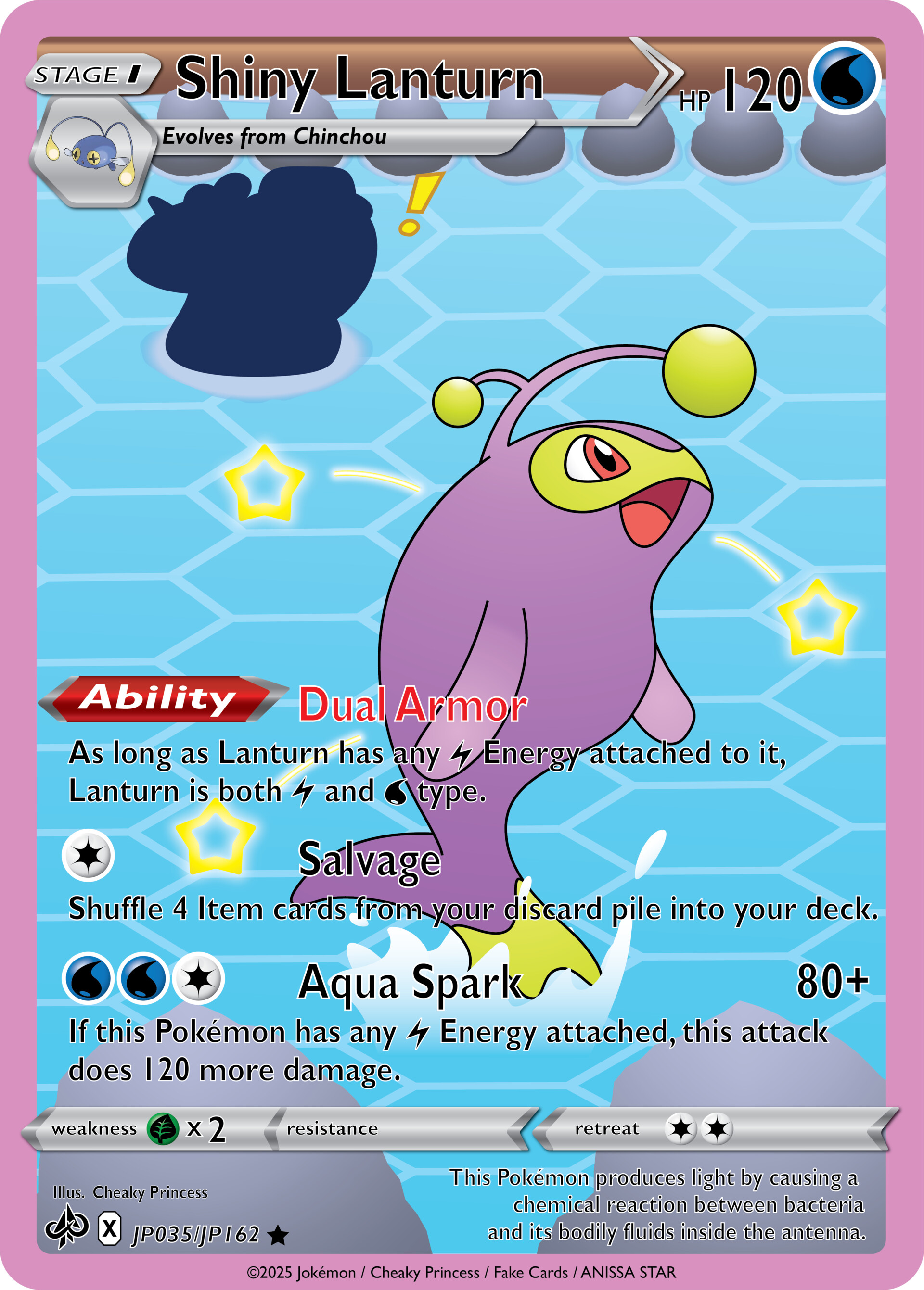pokemon card lanturn Lanturn - Holo