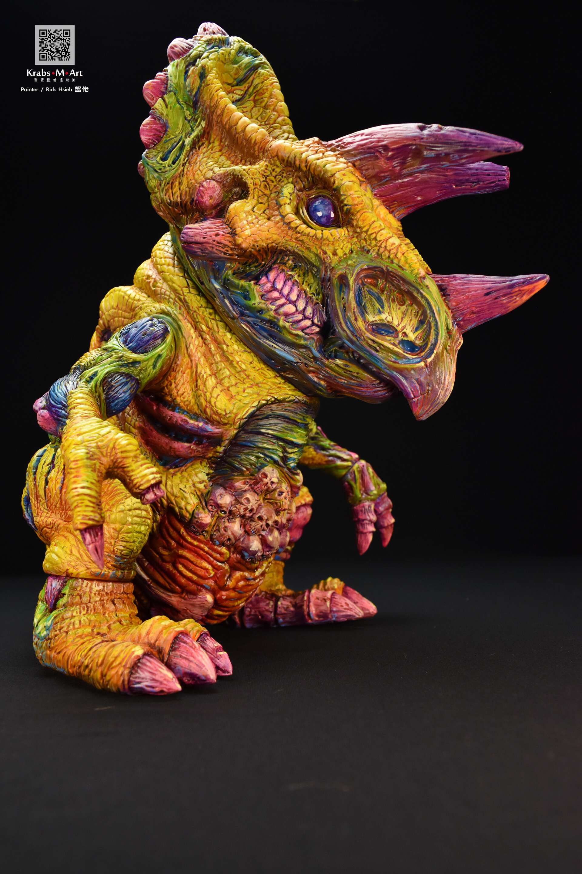 ArtStation - James Groman Rotten Rexx Triceratops JG 三角龍by 蟹佬