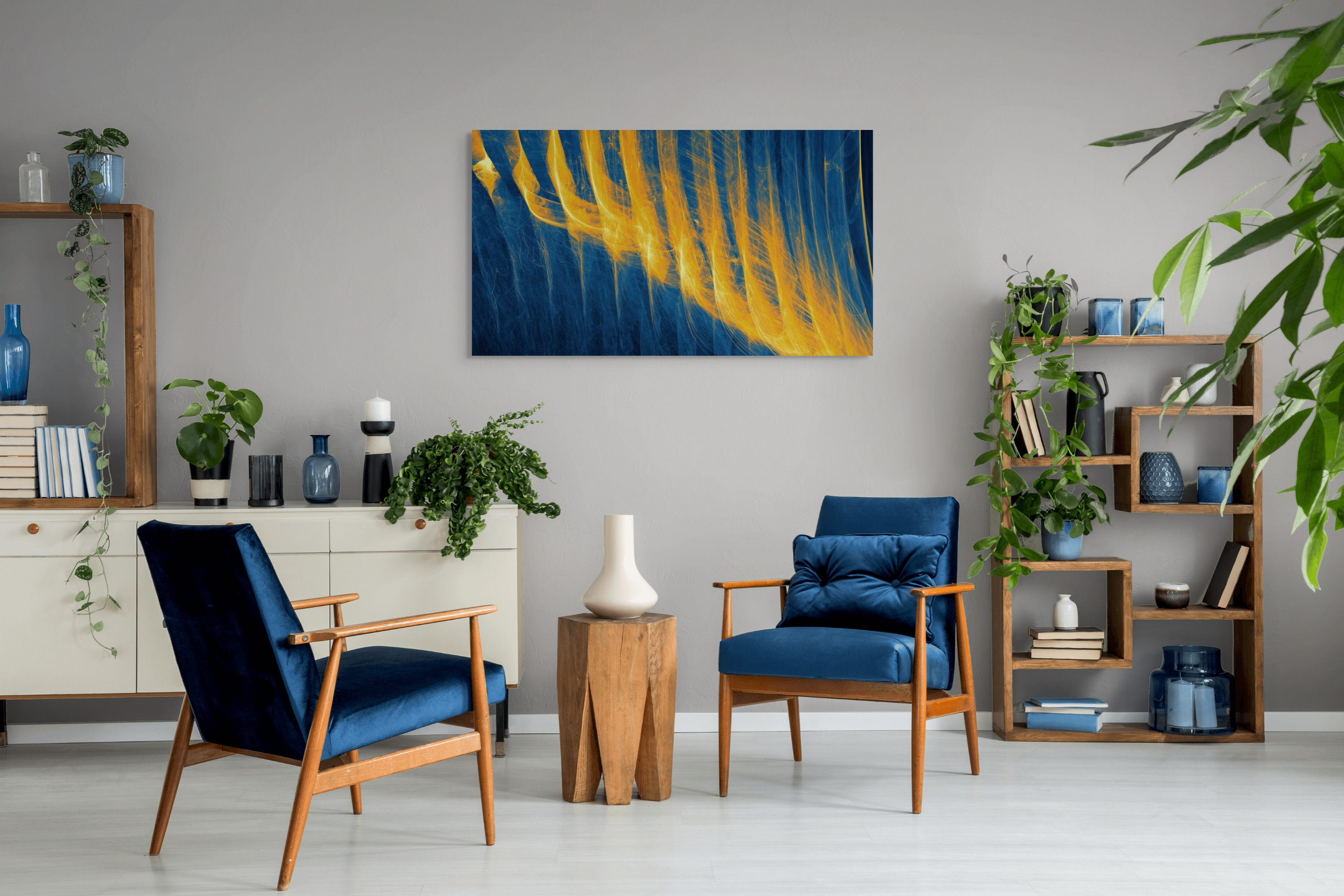 Room Mockup - 01 
(For scale &amp; ambiance. See “Vastu Placement Recommendations” for aligned zones)