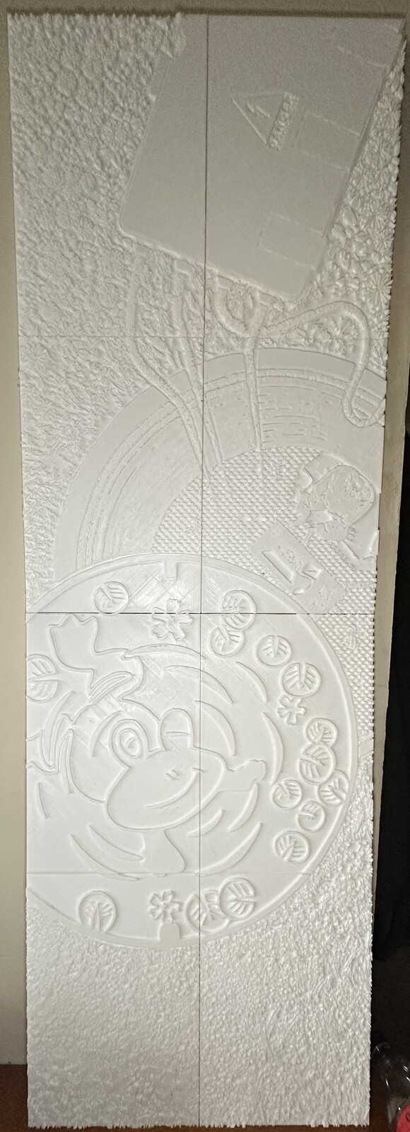 Tactile version of Frog in a well for the blind, low vision, or visually impaired.