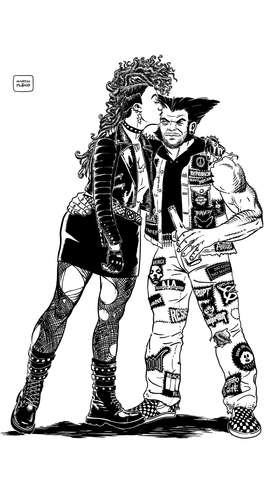 Ororo and Logan could be their artistic pseudonyms.
